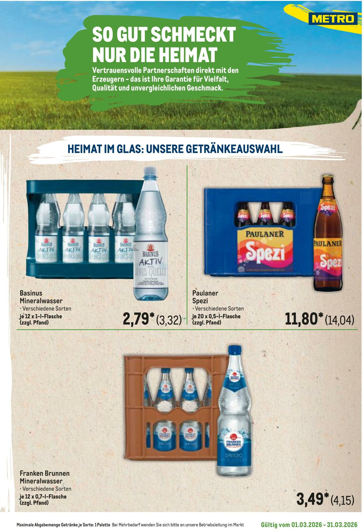 Prospekt Metro 01.03.2026 - 31.03.2026