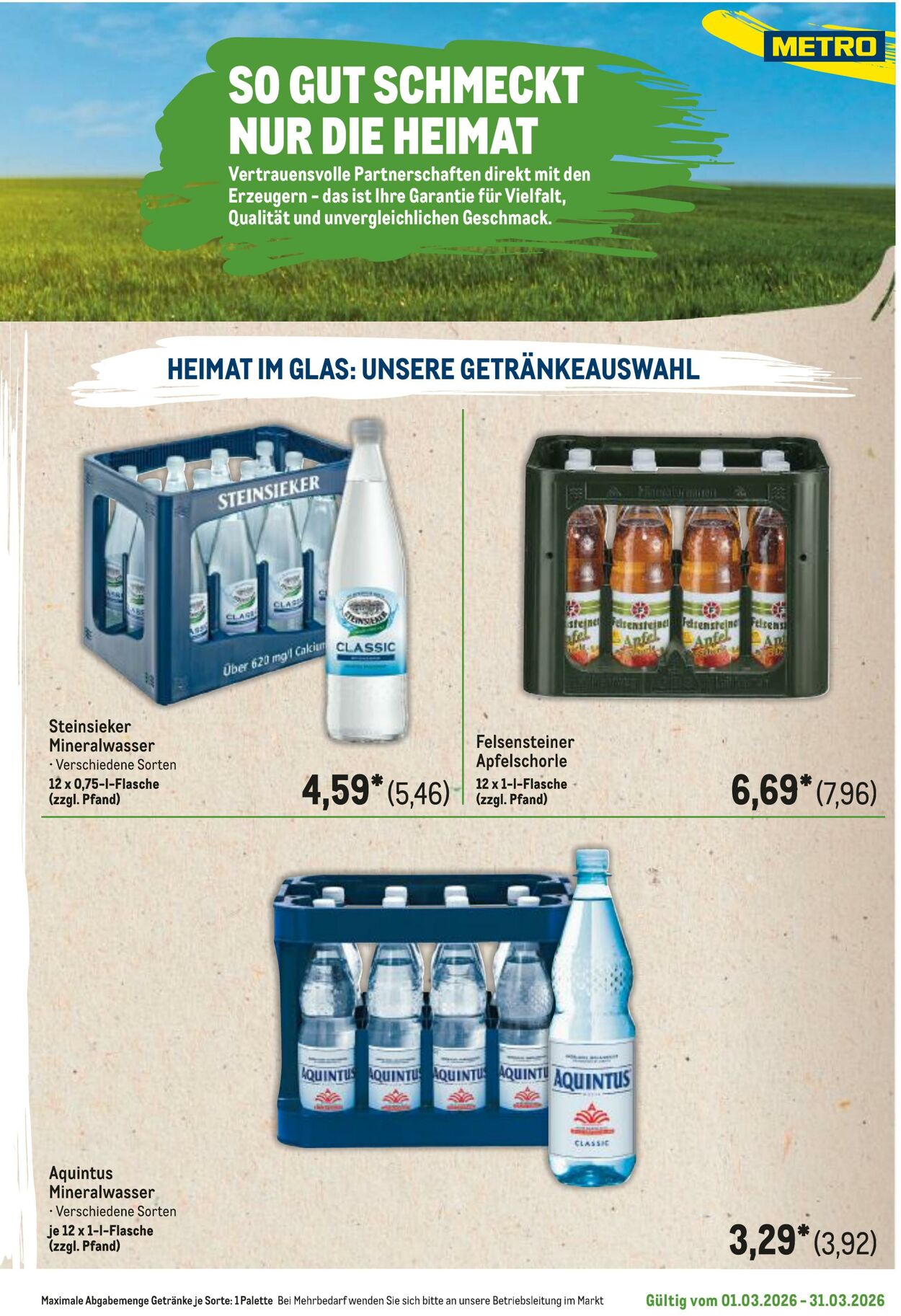 Prospekt Metro 01.03.2026 - 31.03.2026