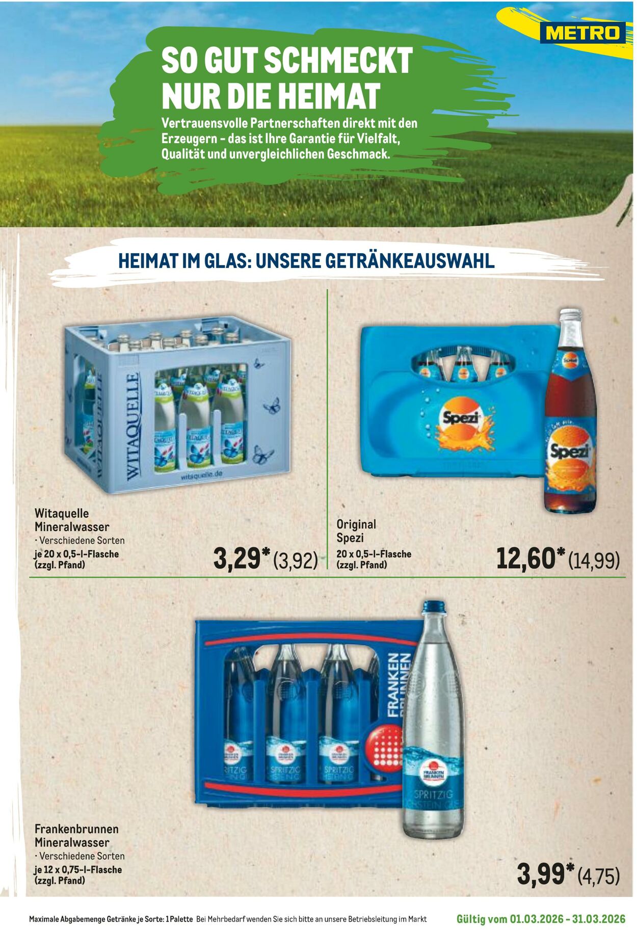 Prospekt Metro 01.03.2026 - 31.03.2026