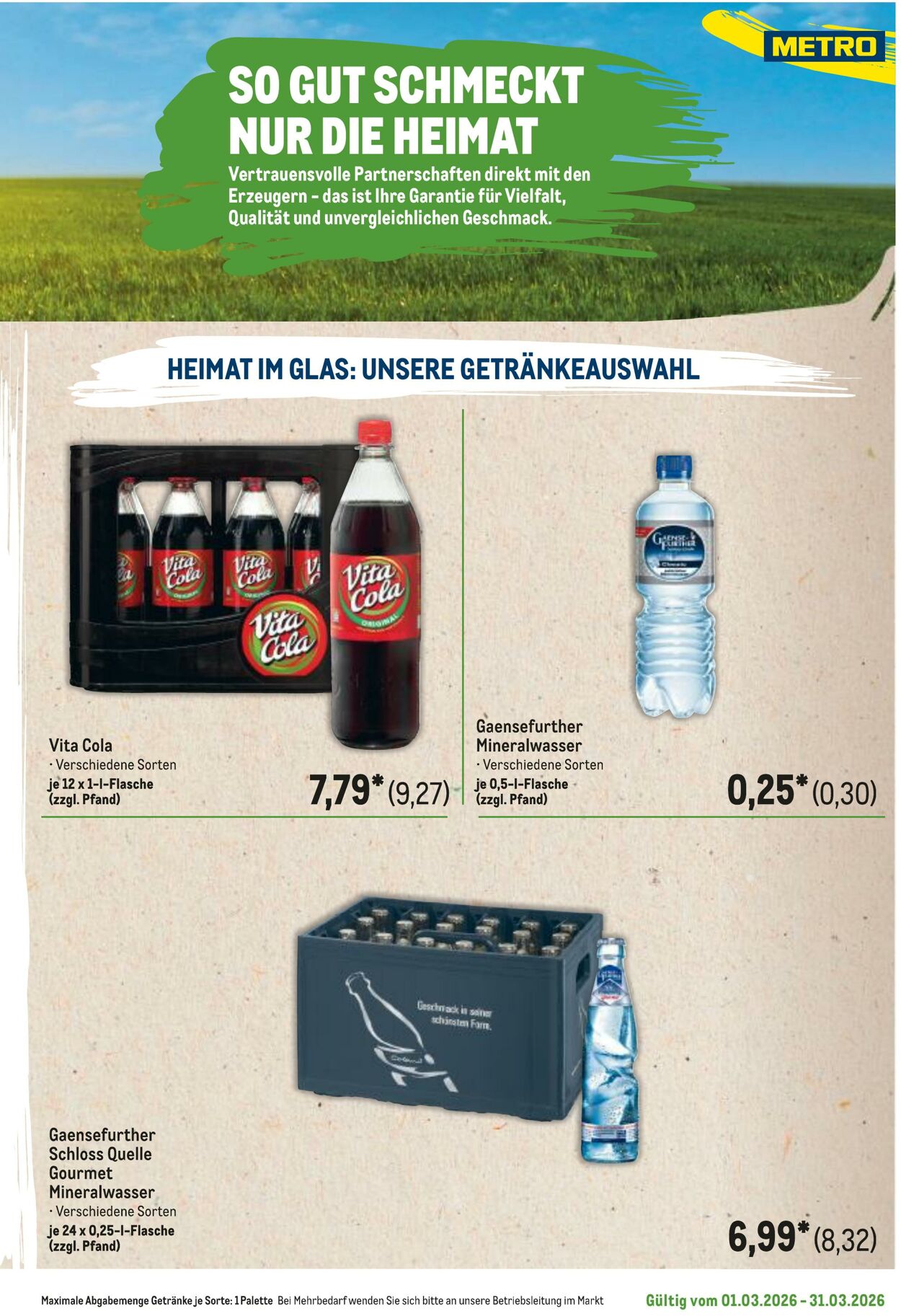 Prospekt Metro 01.03.2026 - 31.03.2026