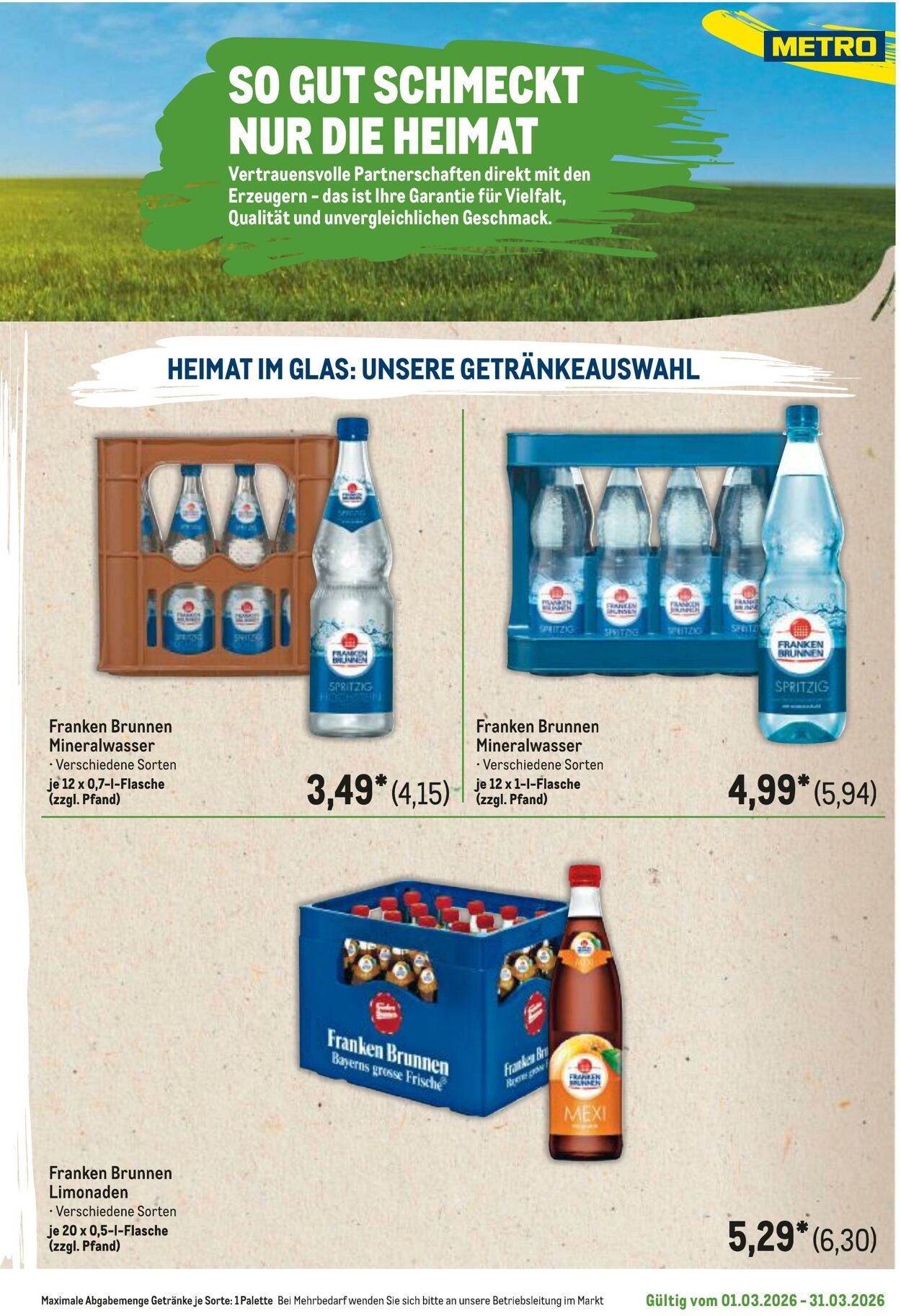 Prospekt Metro 01.03.2026 - 31.03.2026