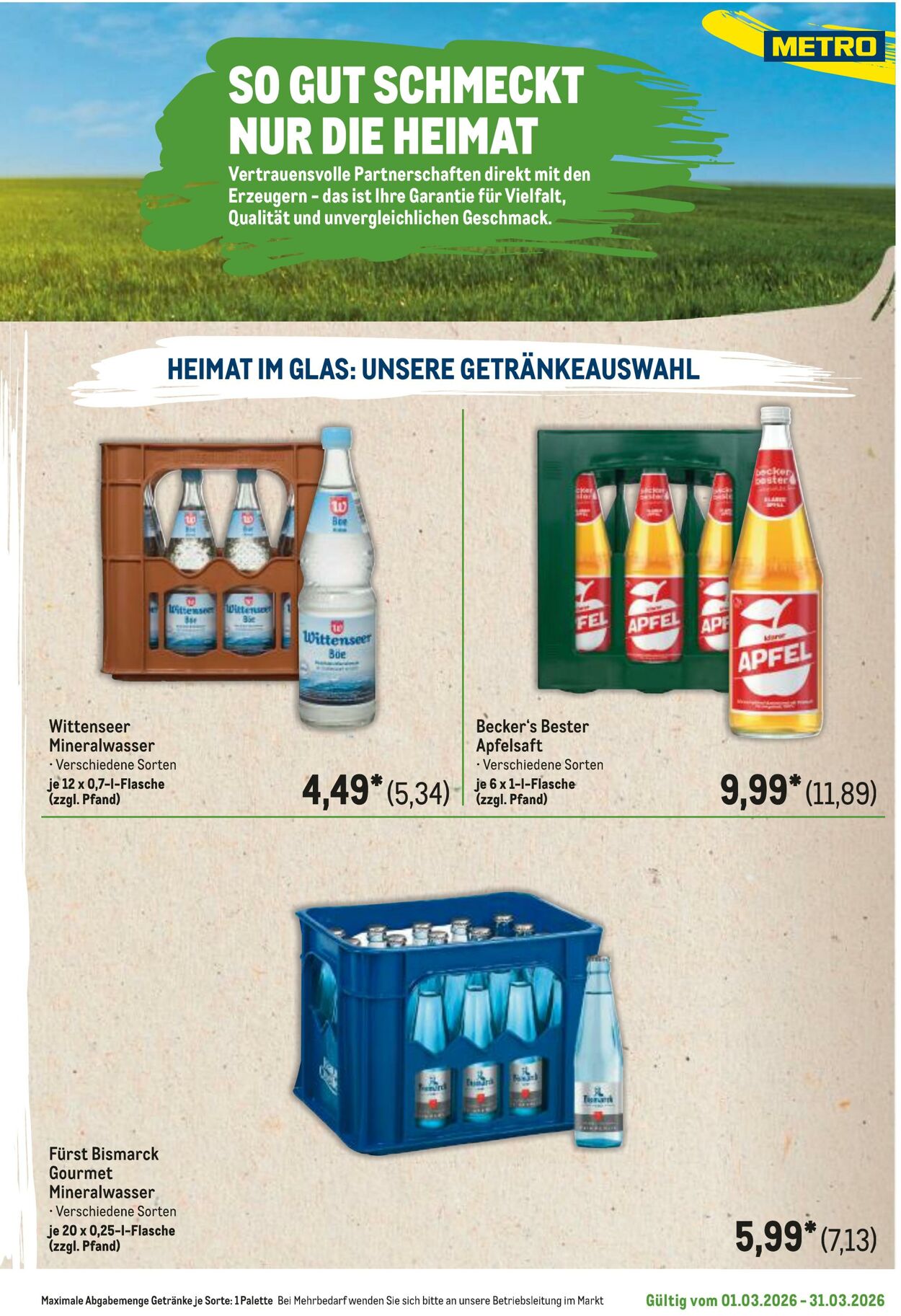 Prospekt Metro 01.03.2026 - 31.03.2026