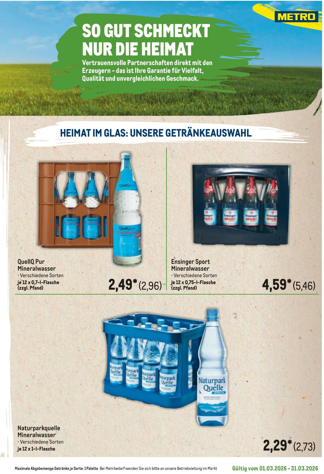 Prospekt Metro 01.03.2026 - 31.03.2026