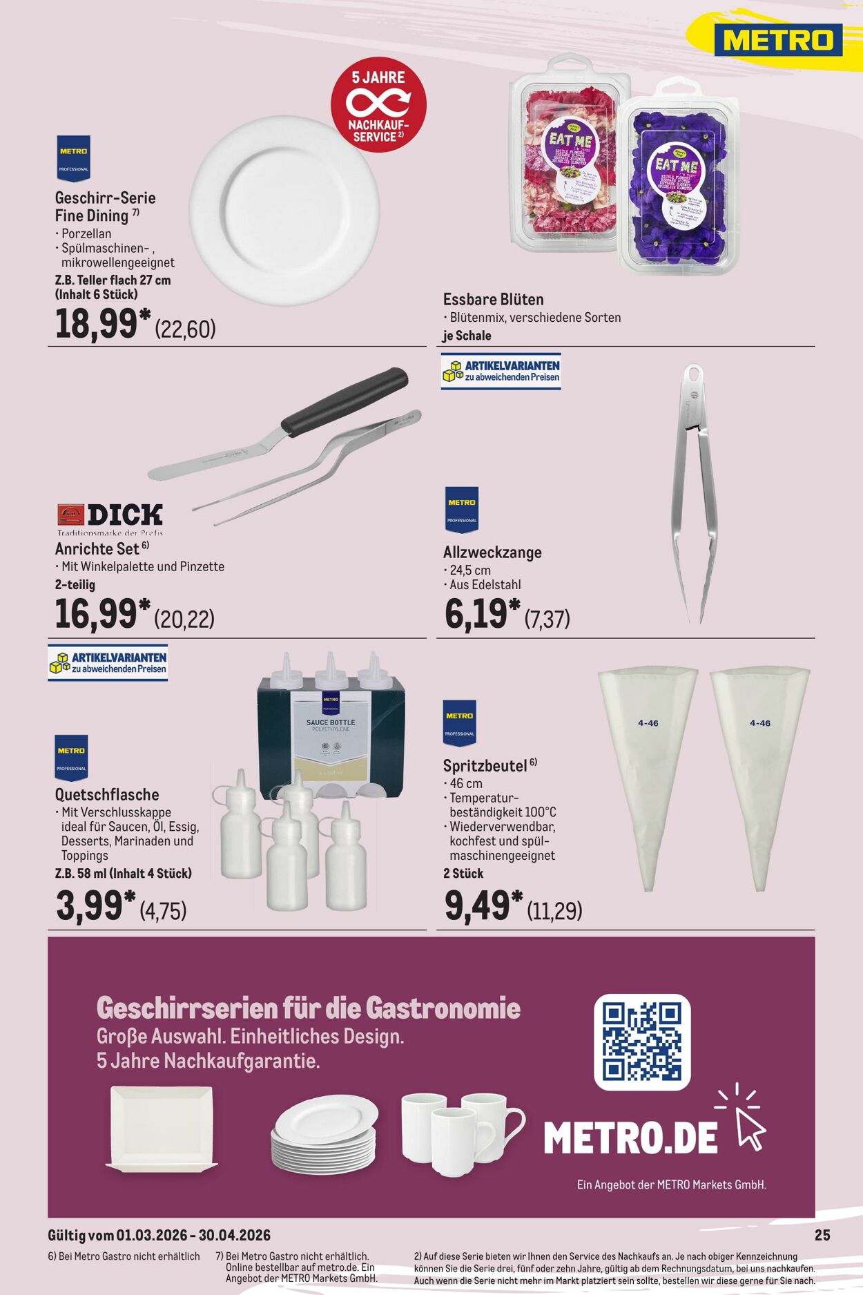 Prospekt Metro 01.03.2026 - 30.04.2026