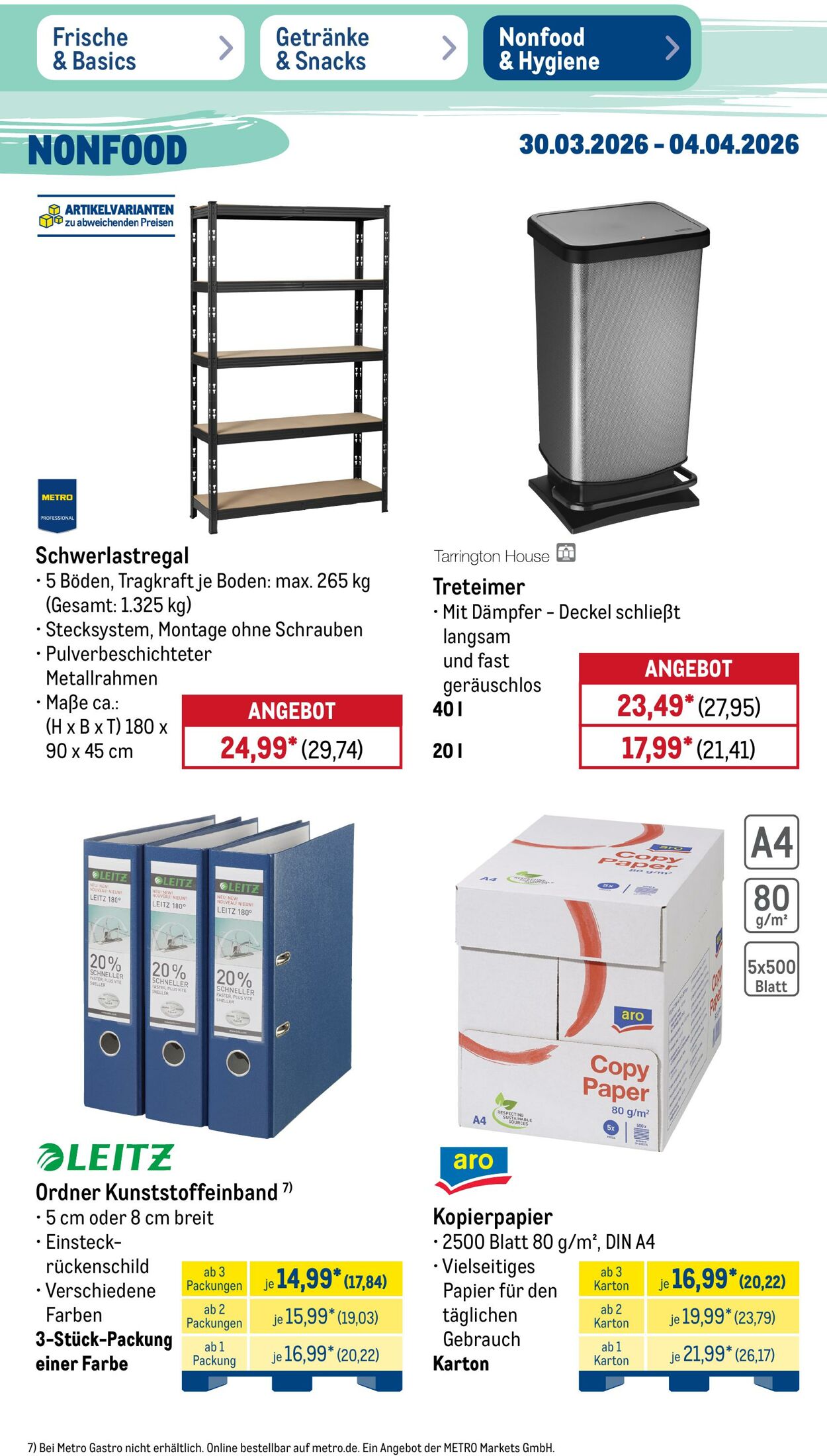 Prospekt Metro 30.03.2026 - 04.04.2026