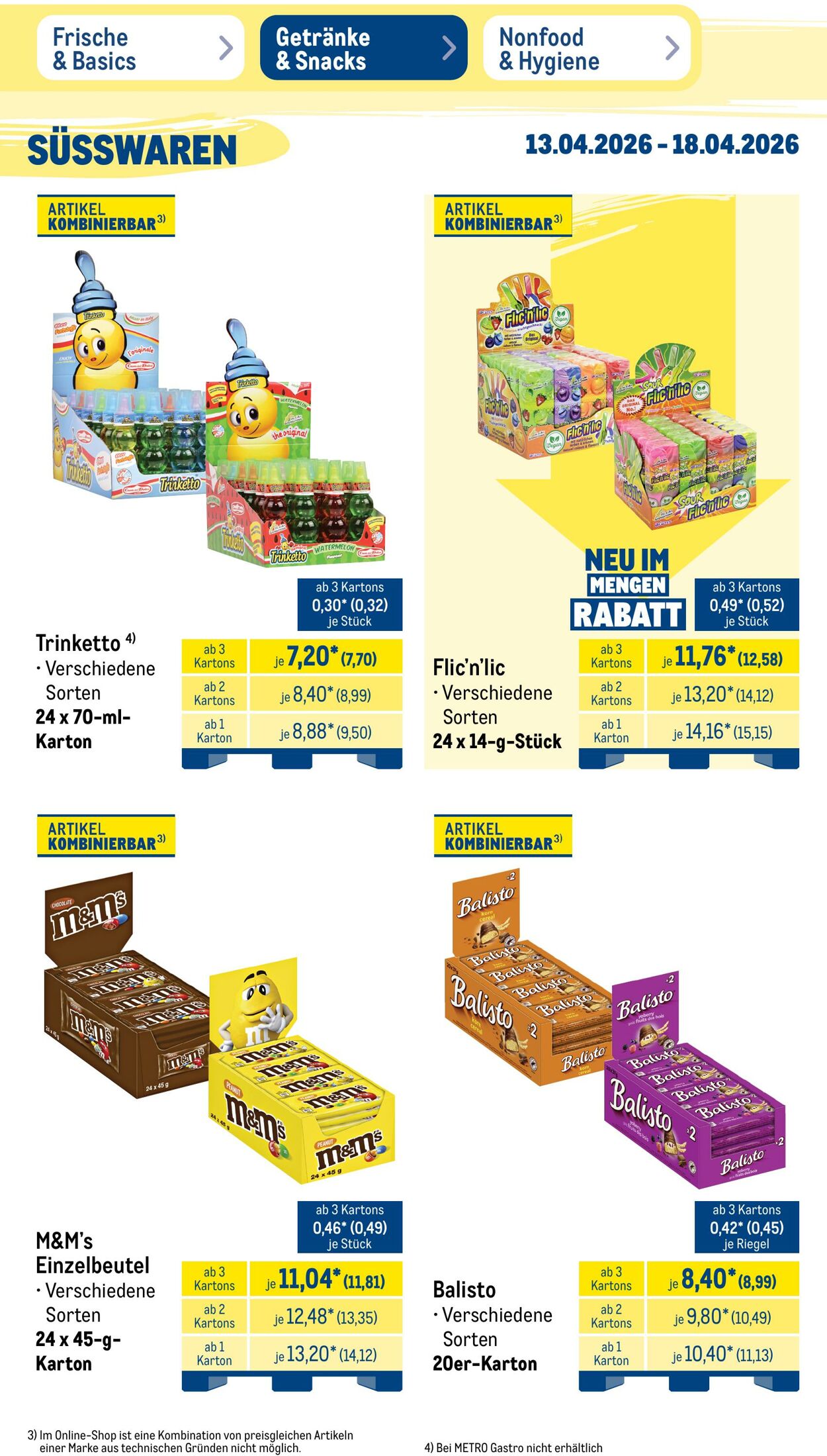 Prospekt Metro 13.04.2026 - 18.04.2026