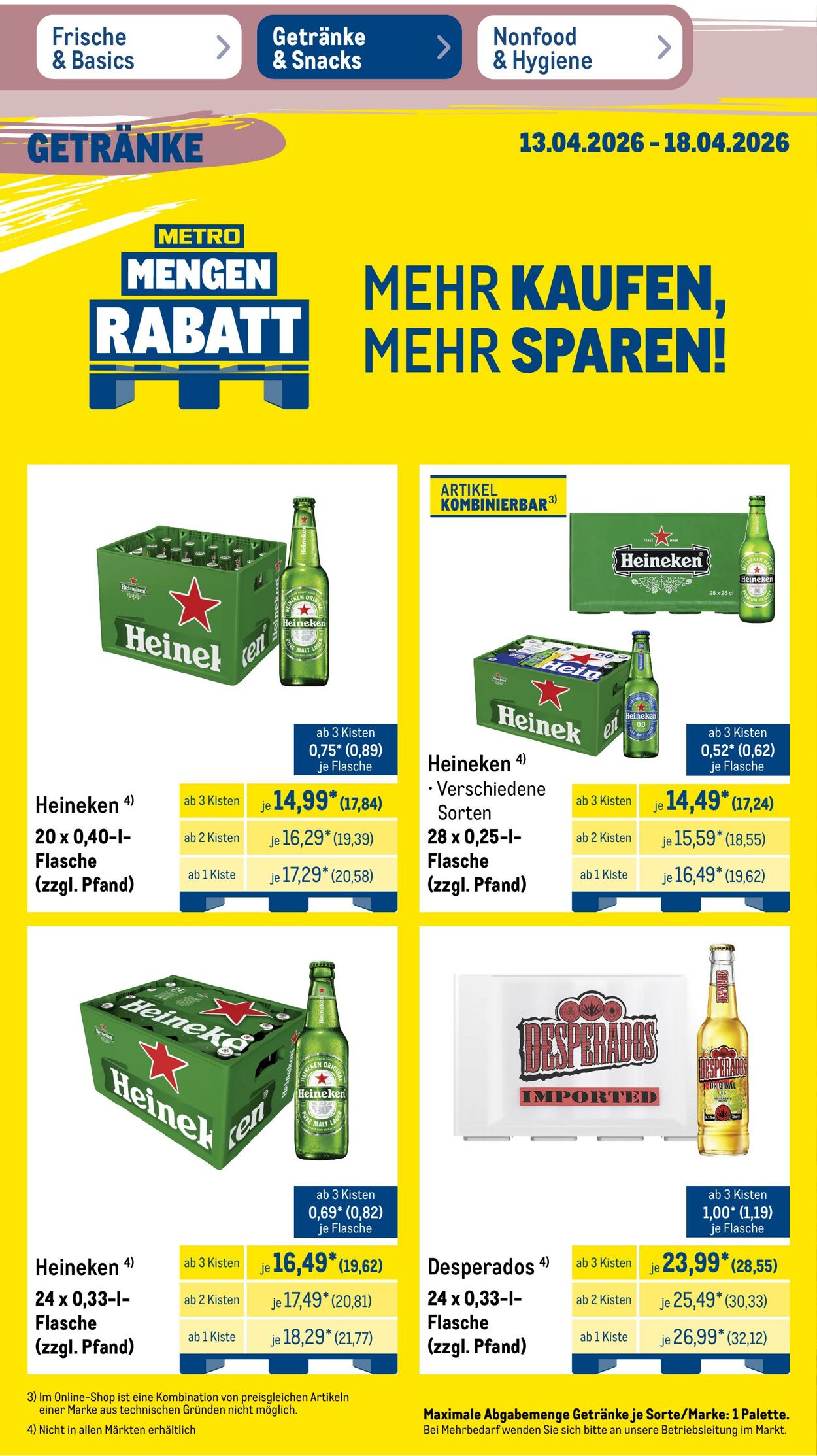 Prospekt Metro 13.04.2026 - 18.04.2026