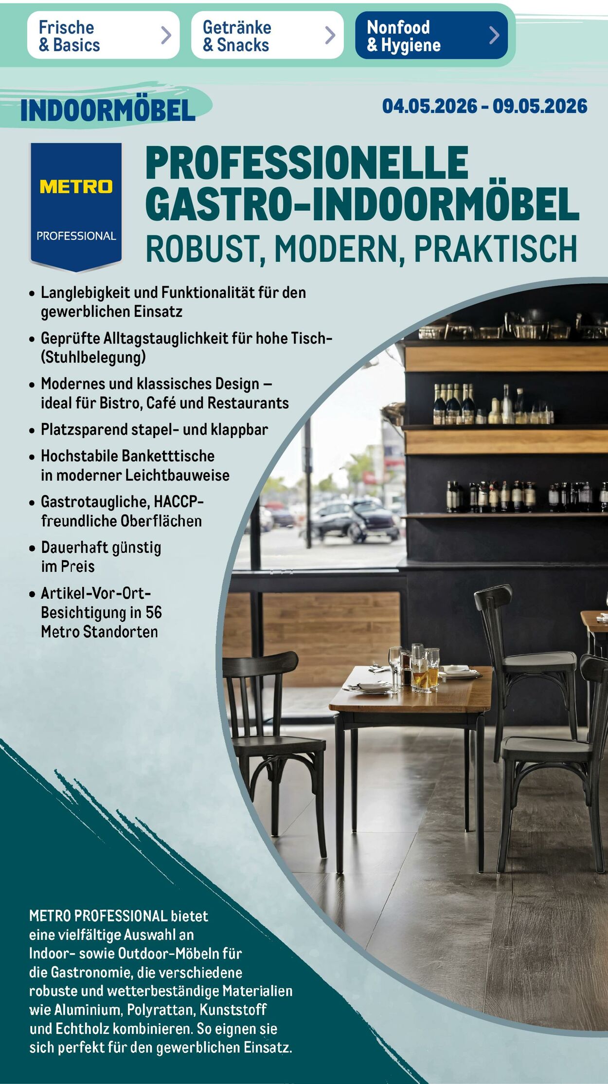 Prospekt Metro 04.05.2026 - 09.05.2026