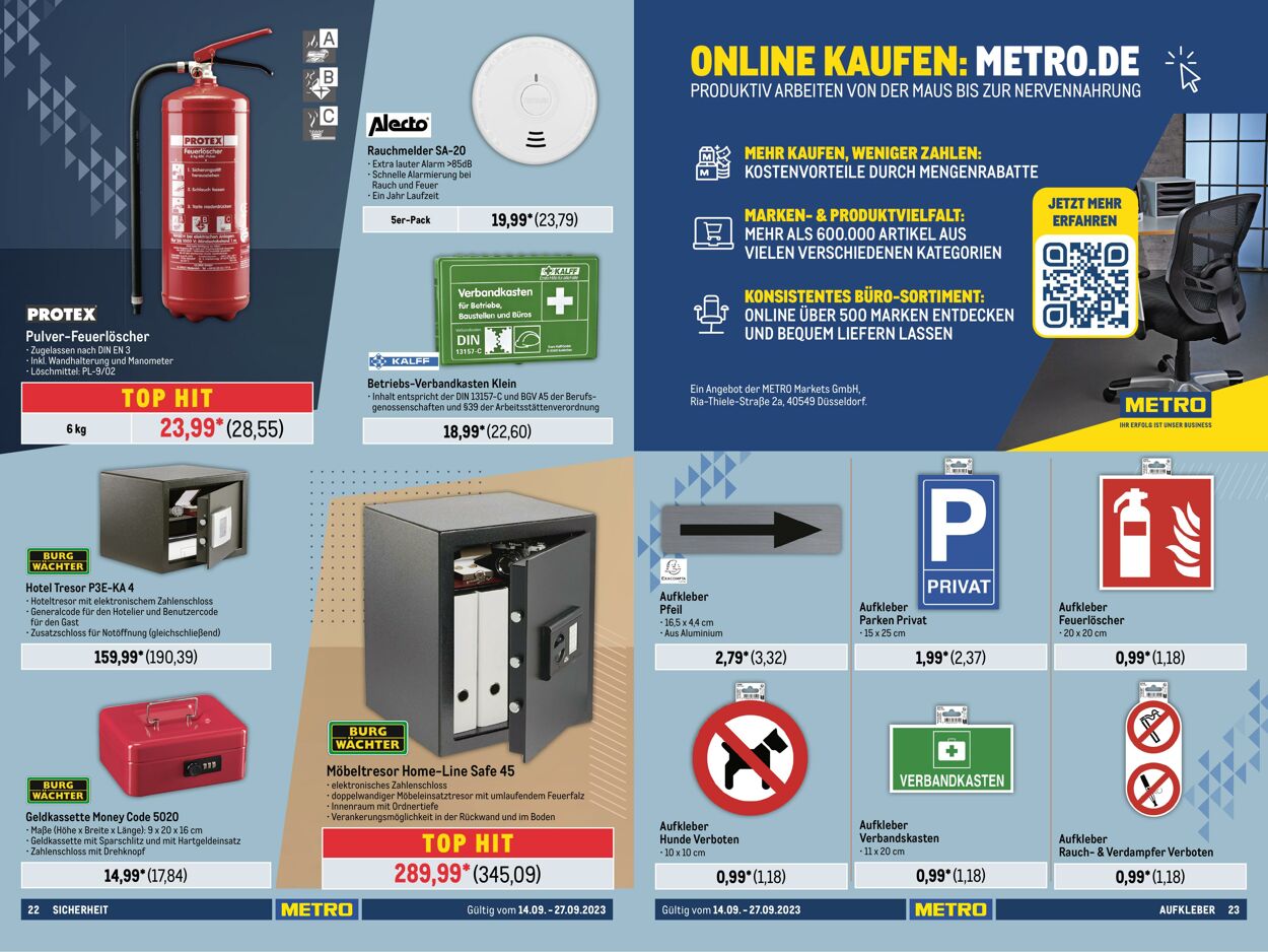 Prospekt Metro 14.09.2023 - 27.09.2023