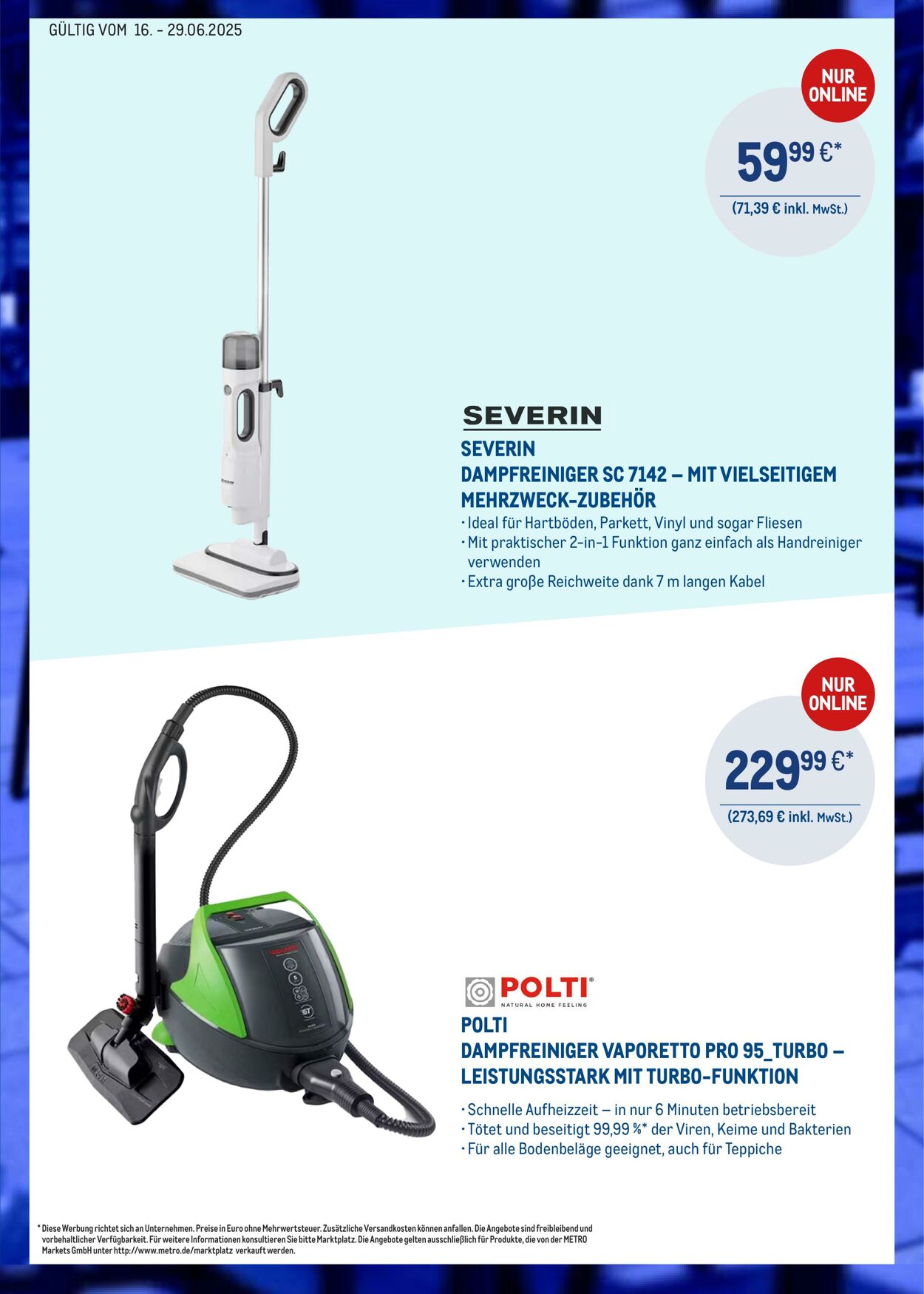 Prospekt Metro 17.06.2025 - 01.07.2025