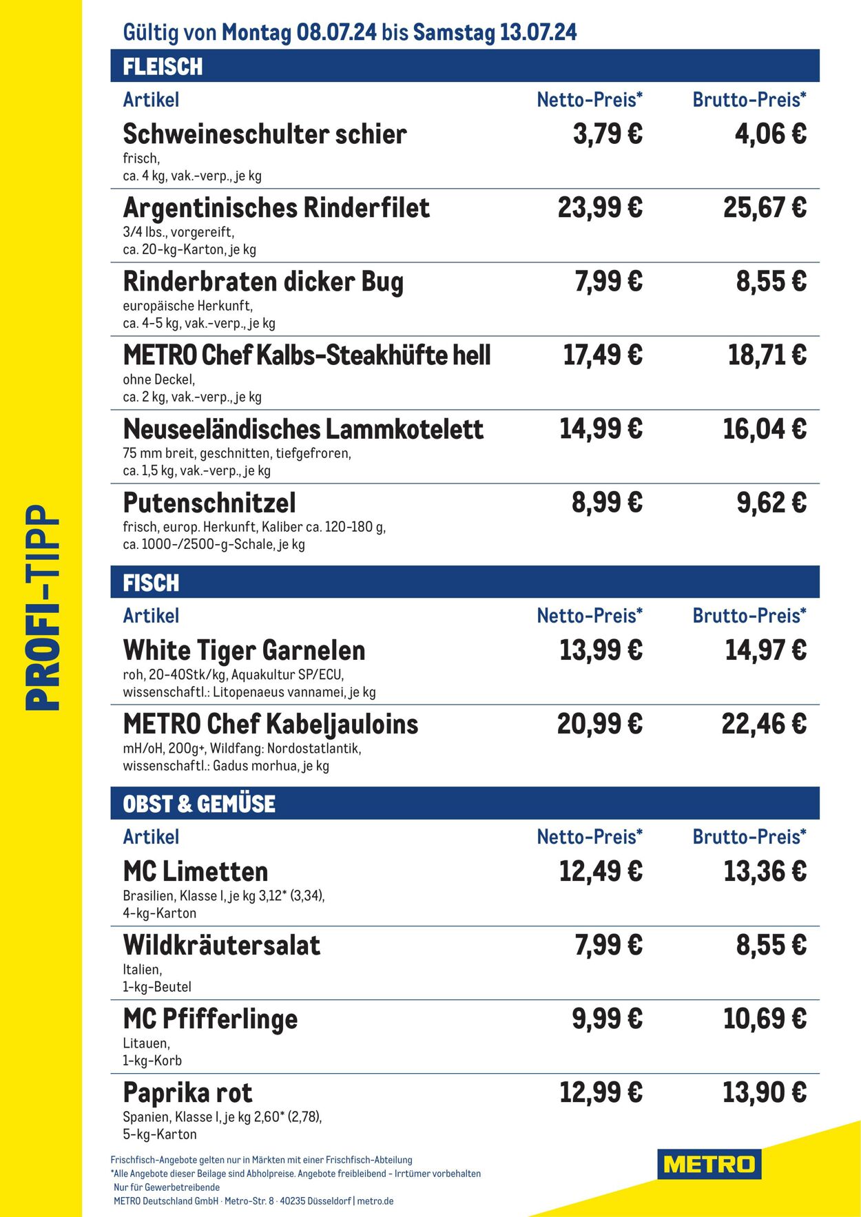 Prospekt Metro 08.07.2024 - 13.07.2024