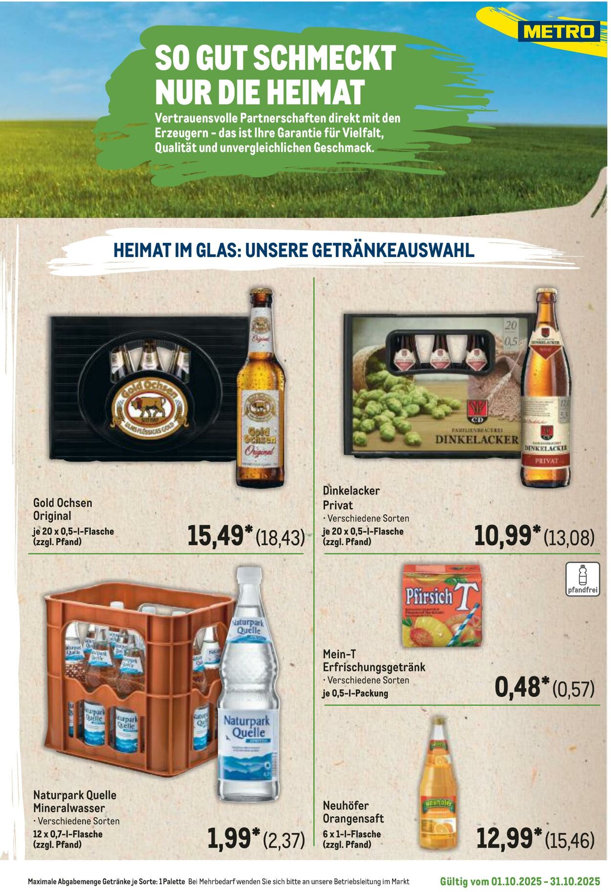 Prospekt Metro 06.10.2025 - 20.10.2025
