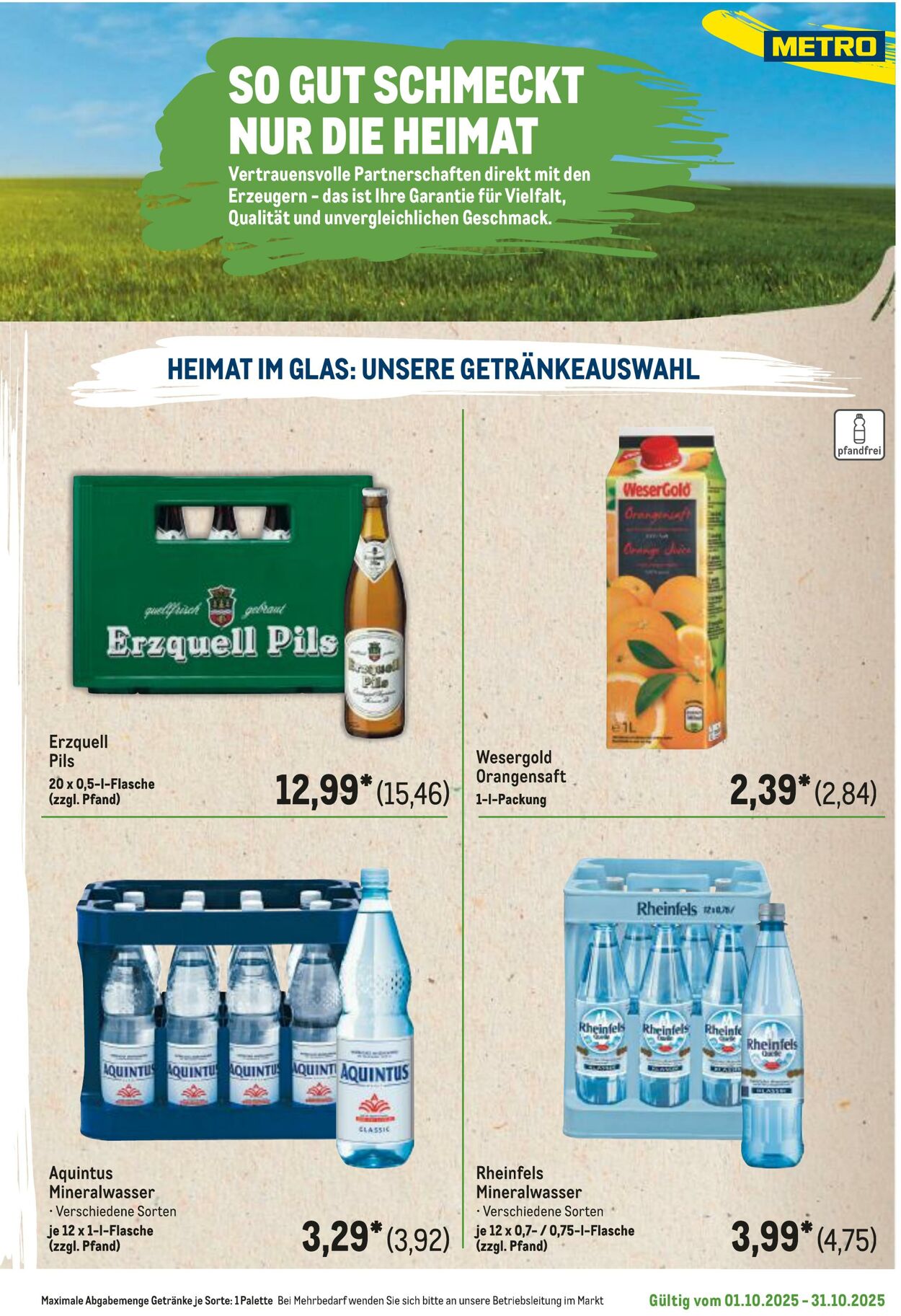 Prospekt Metro 06.10.2025 - 20.10.2025