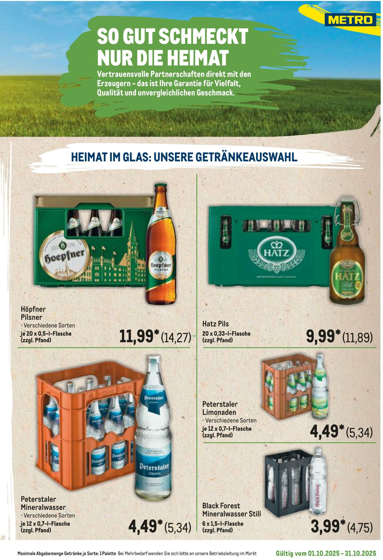 Prospekt Metro 06.10.2025 - 20.10.2025