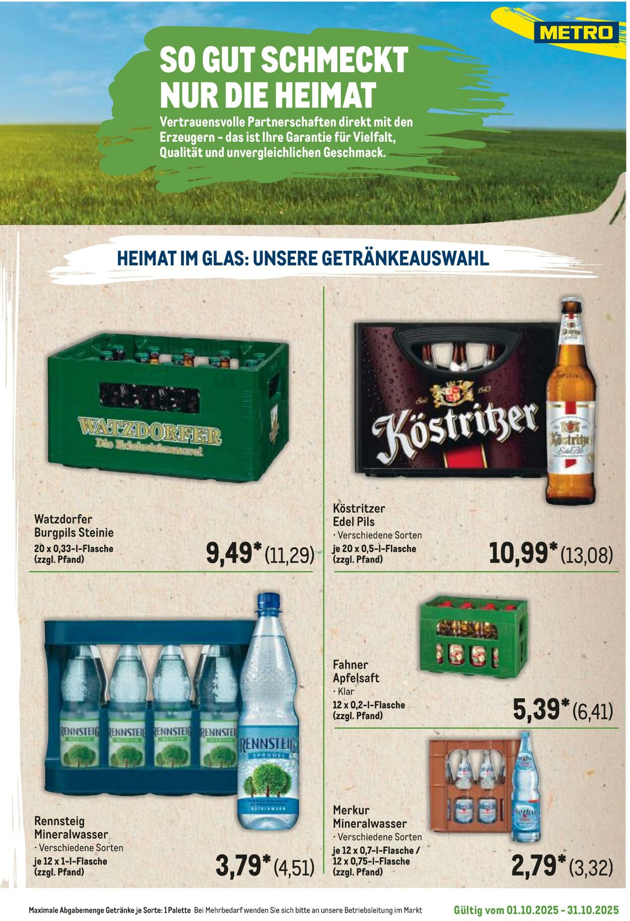 Prospekt Metro 06.10.2025 - 20.10.2025