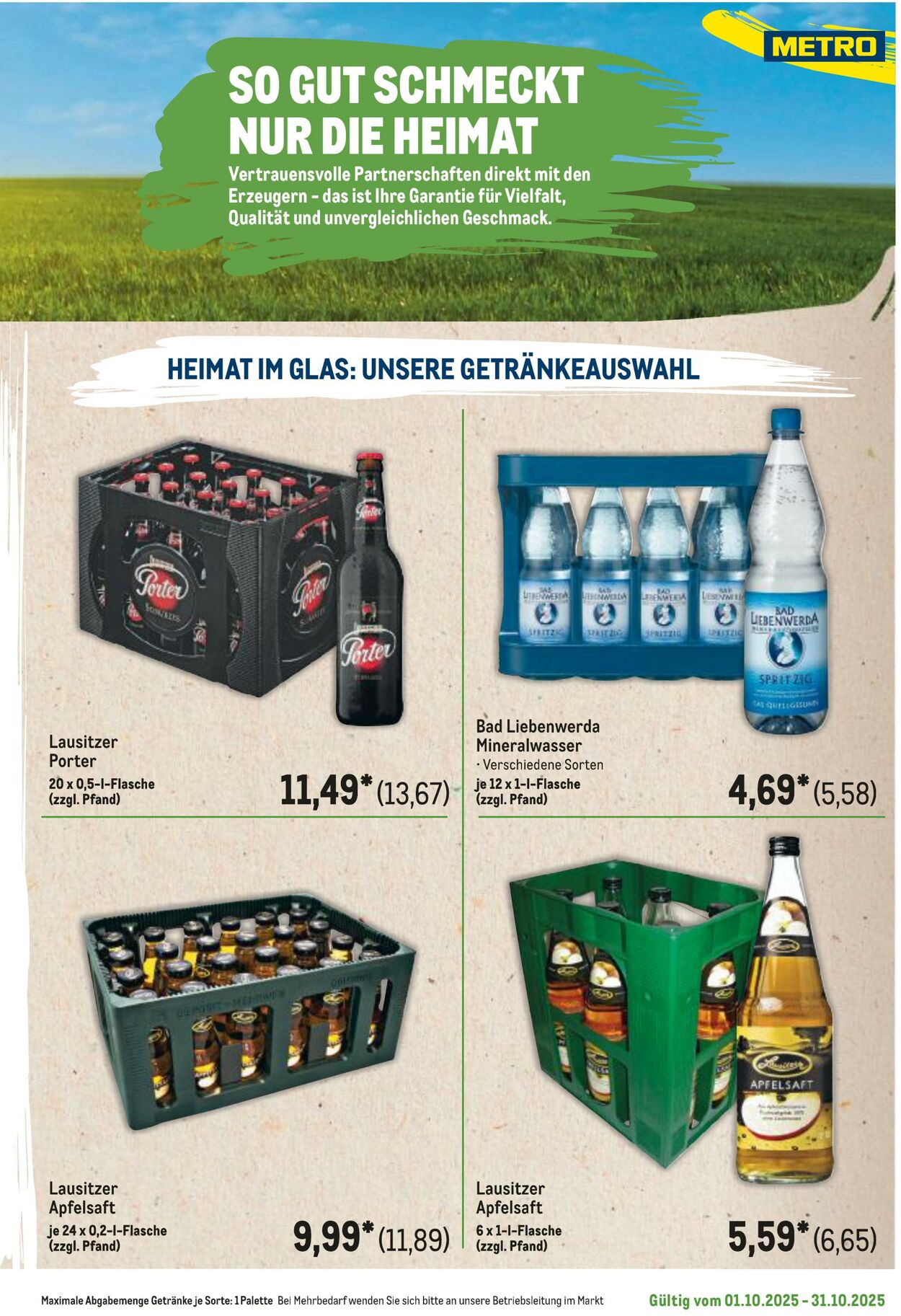 Prospekt Metro 06.10.2025 - 20.10.2025