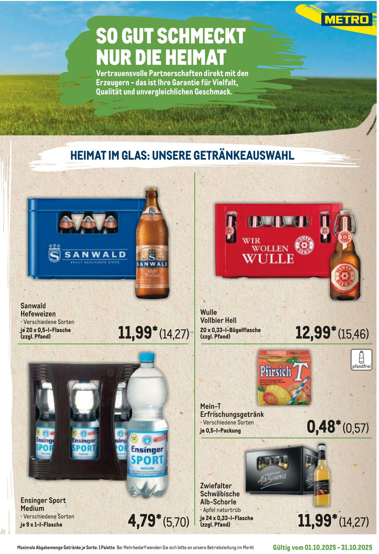 Prospekt Metro 06.10.2025 - 20.10.2025