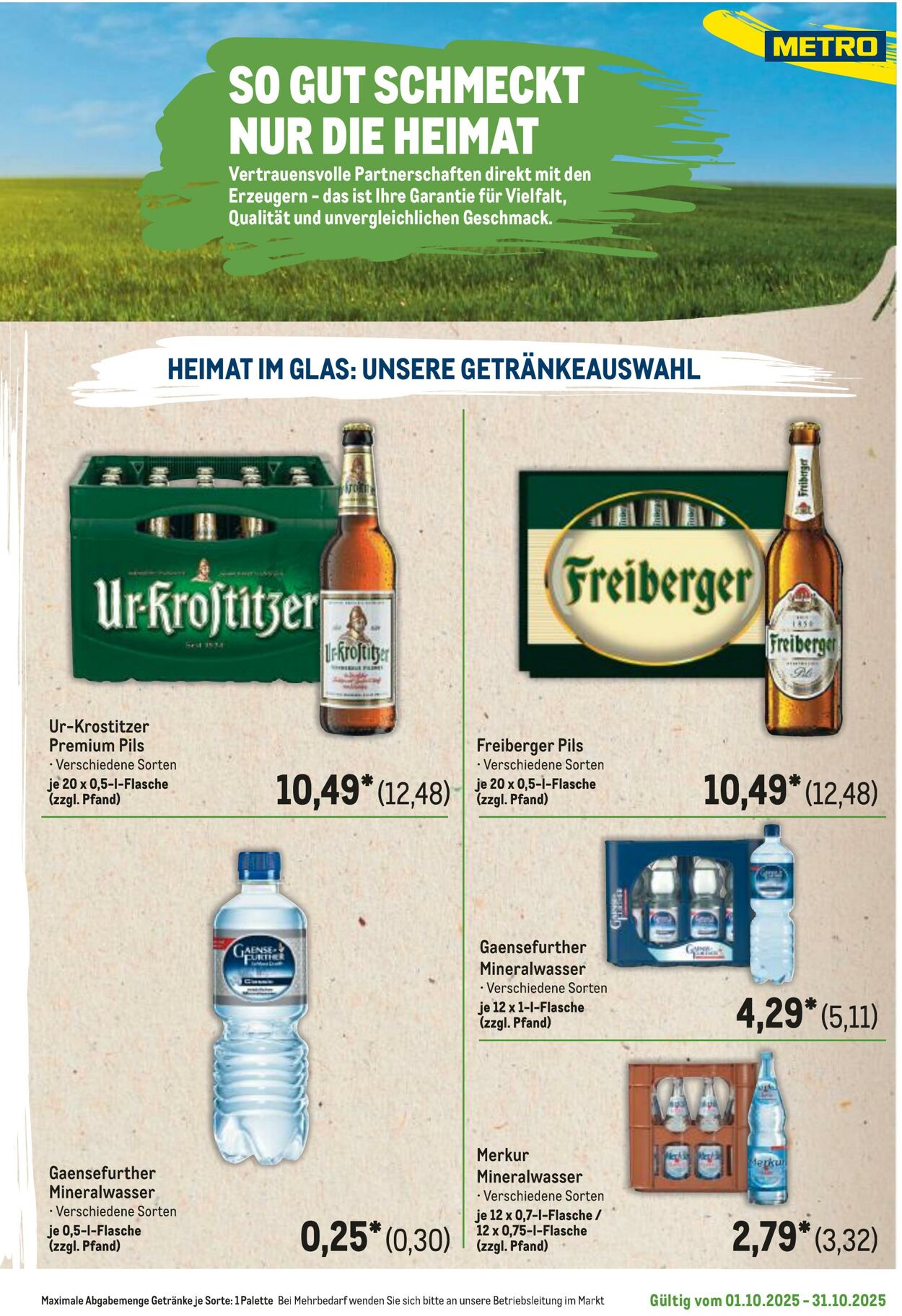 Prospekt Metro 06.10.2025 - 20.10.2025