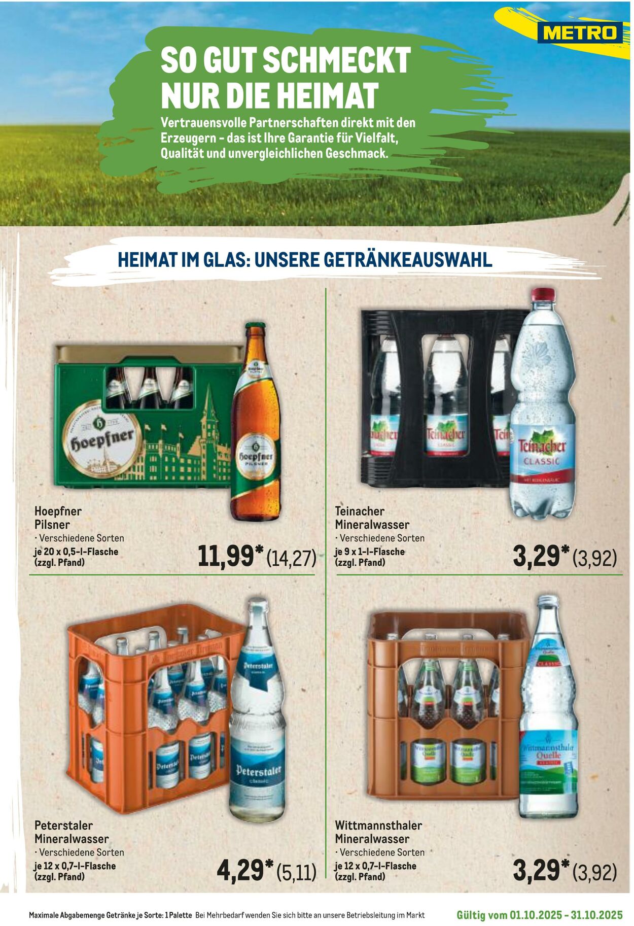 Prospekt Metro 06.10.2025 - 20.10.2025