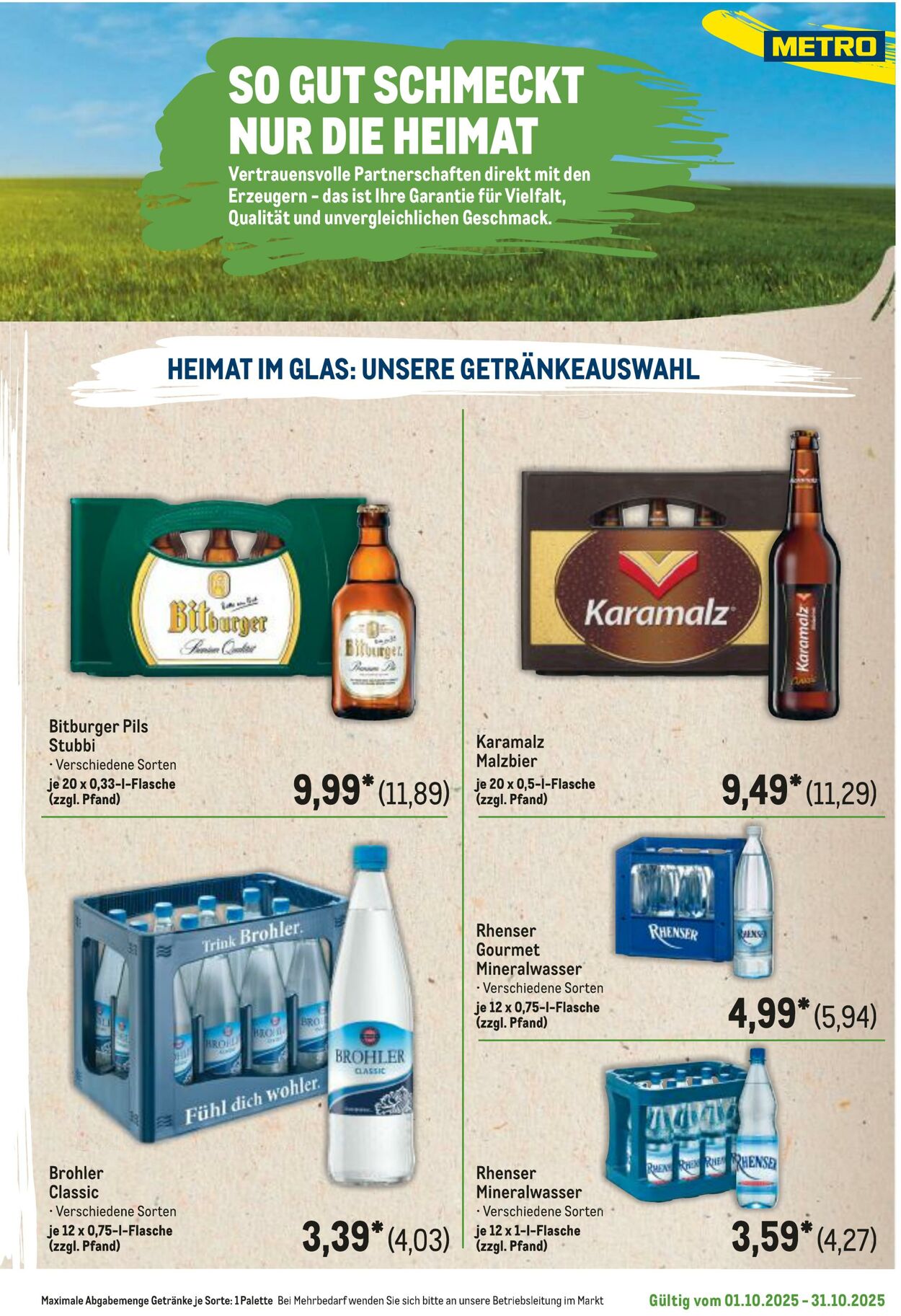 Prospekt Metro 06.10.2025 - 20.10.2025