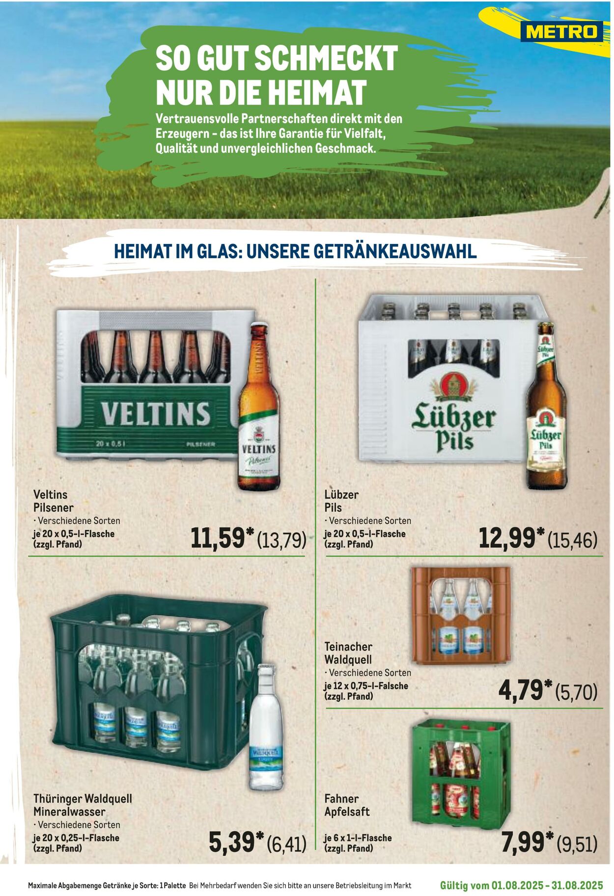 Prospekt Metro 05.08.2025 - 19.08.2025