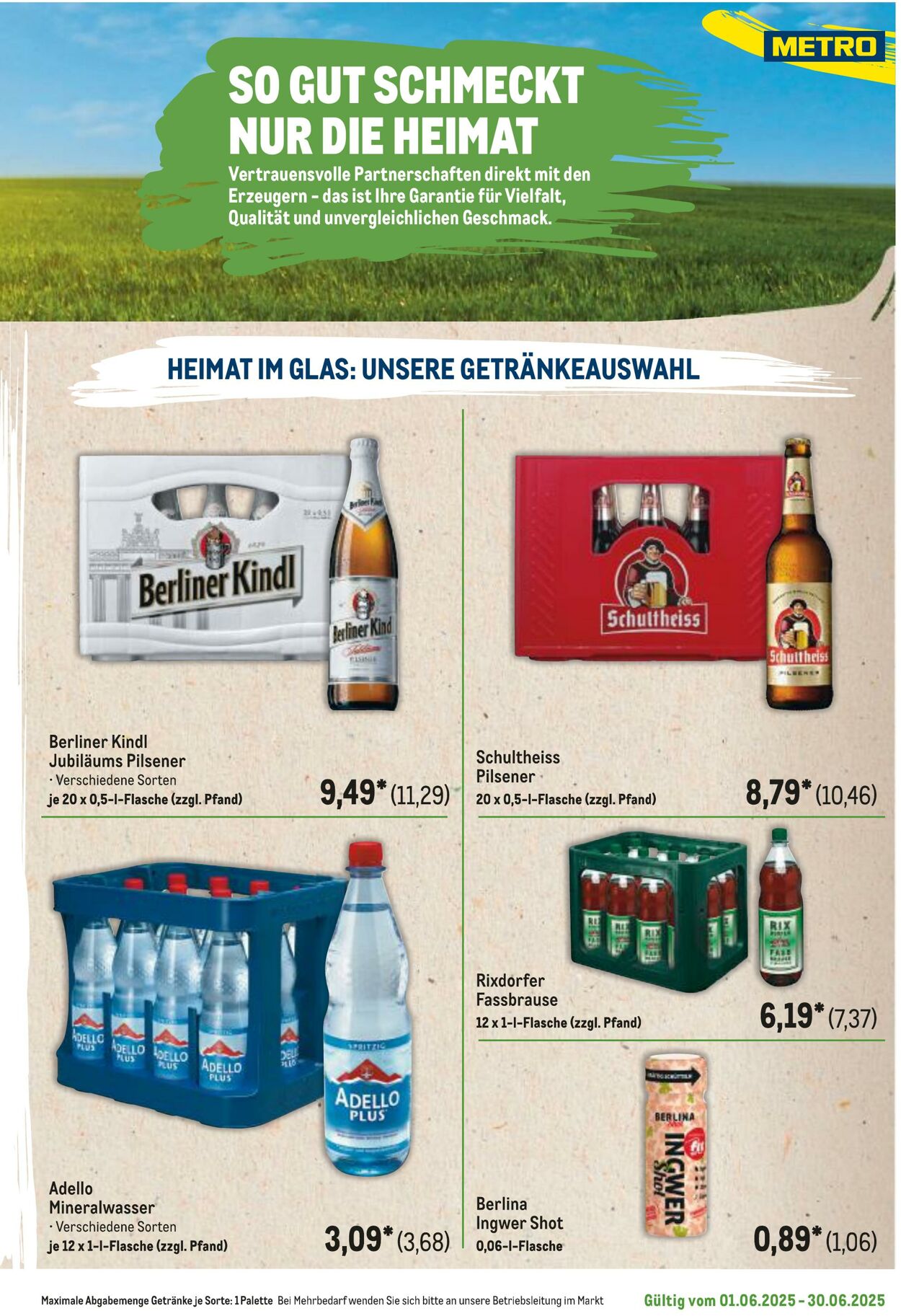 Prospekt Metro 02.06.2025 - 16.06.2025