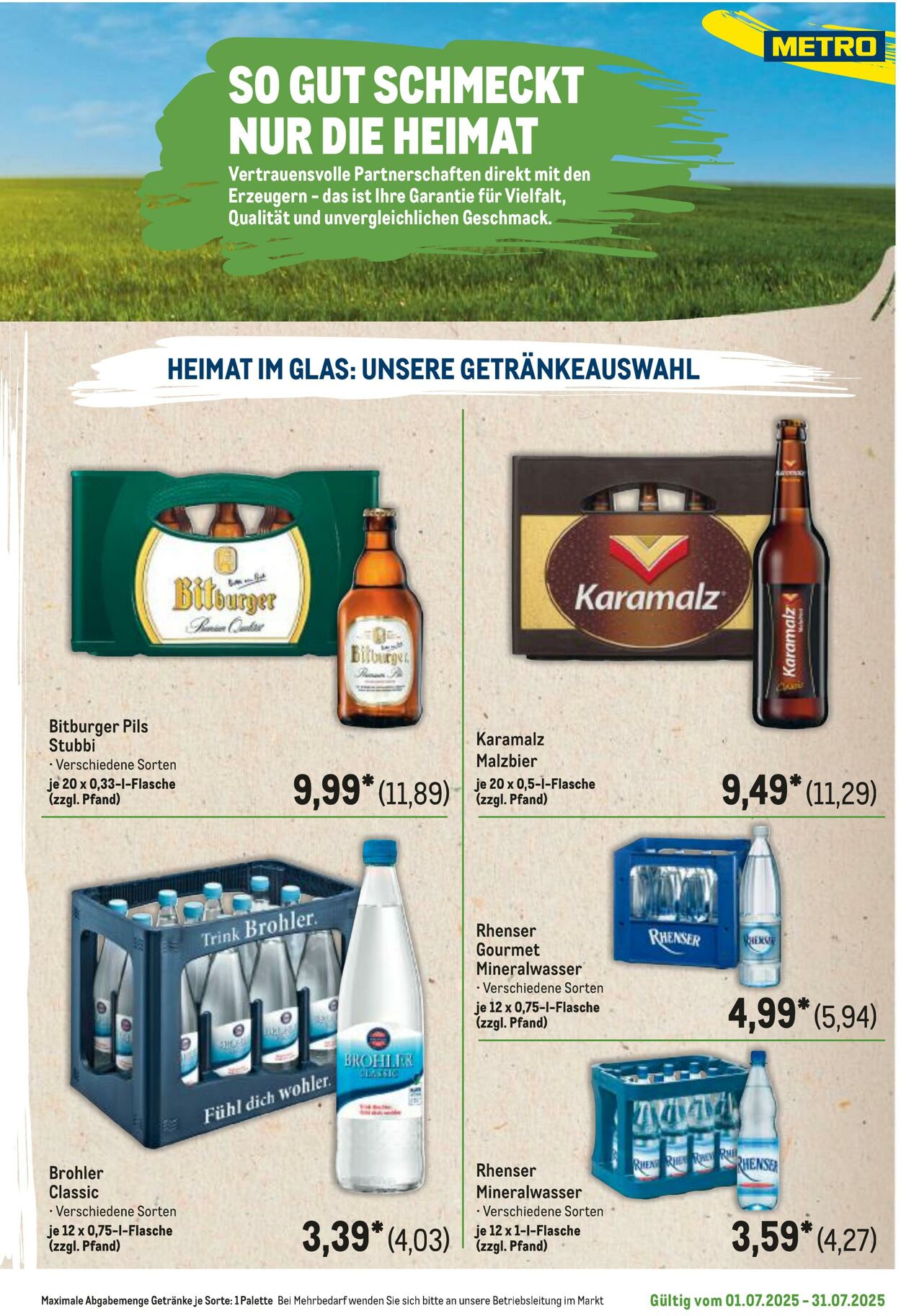 Prospekt Metro 01.07.2025 - 15.07.2025