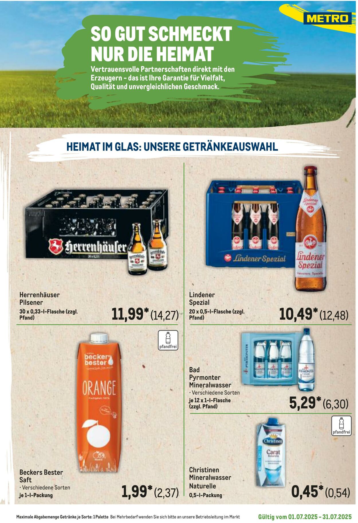 Prospekt Metro 01.07.2025 - 15.07.2025