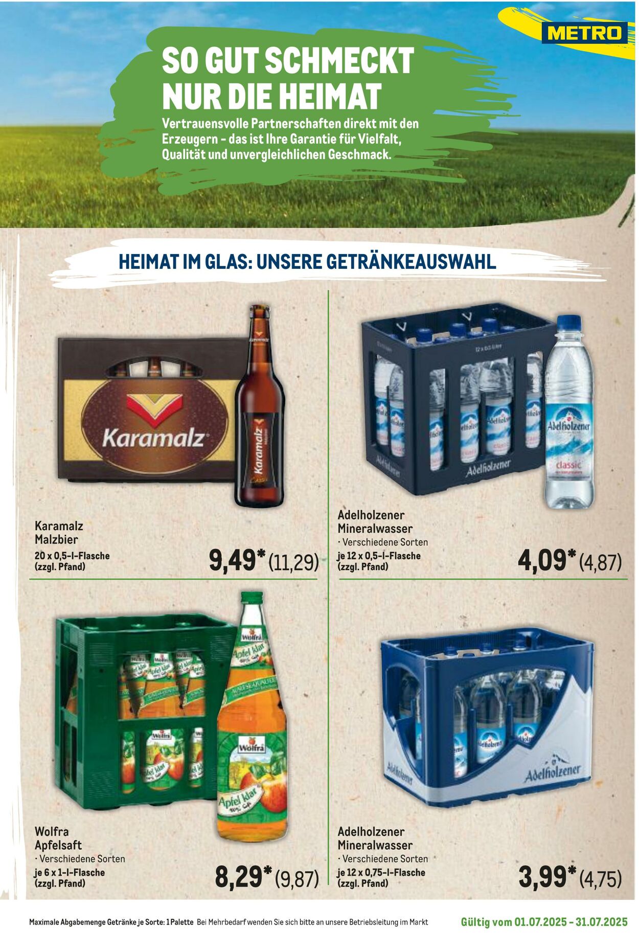 Prospekt Metro 01.07.2025 - 15.07.2025