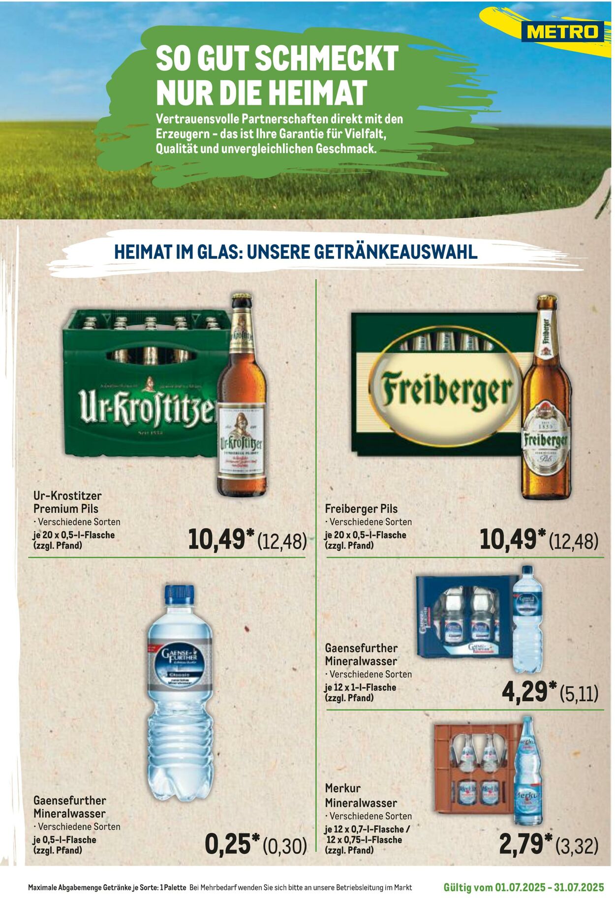 Prospekt Metro 01.07.2025 - 15.07.2025