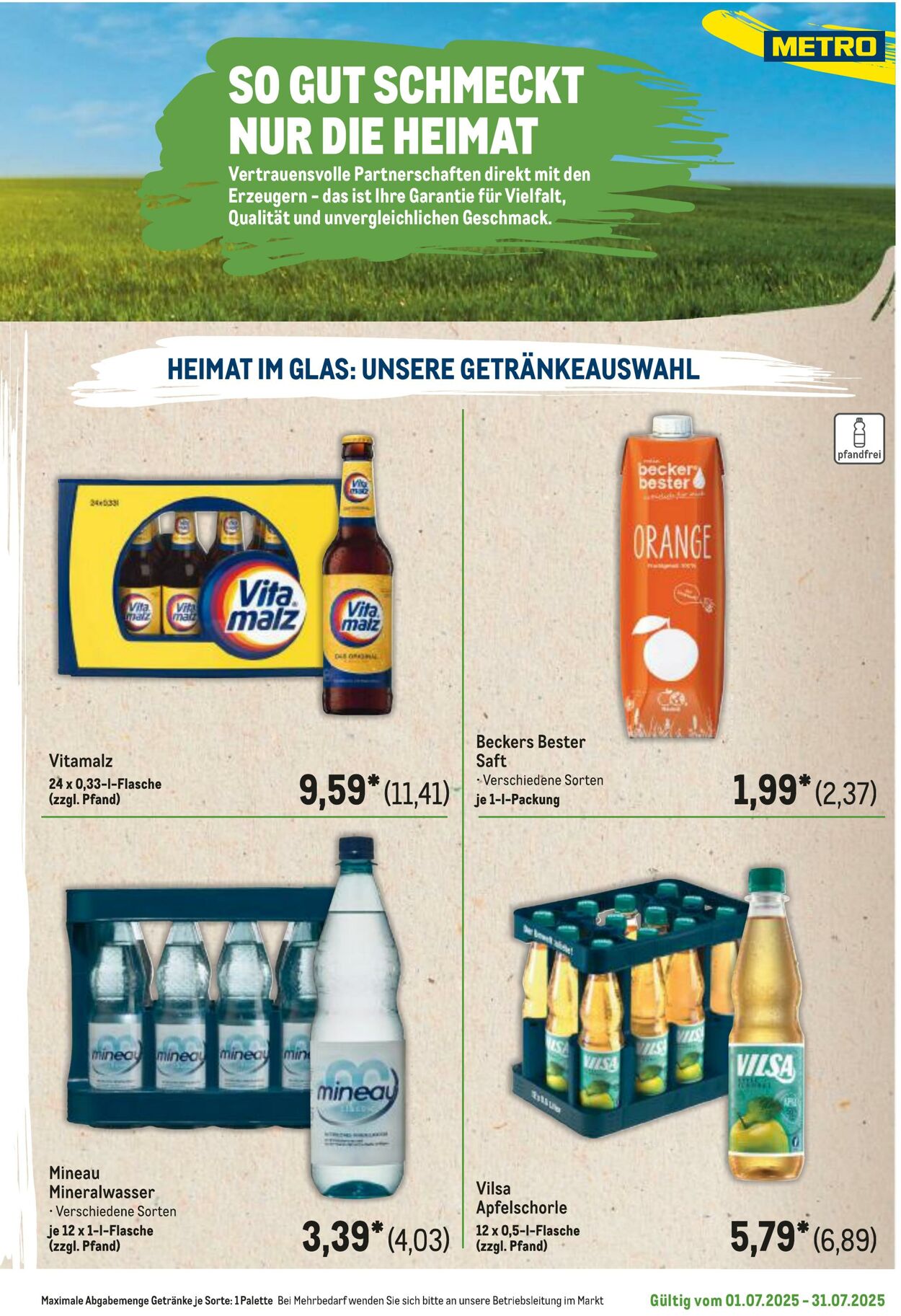 Prospekt Metro 01.07.2025 - 15.07.2025
