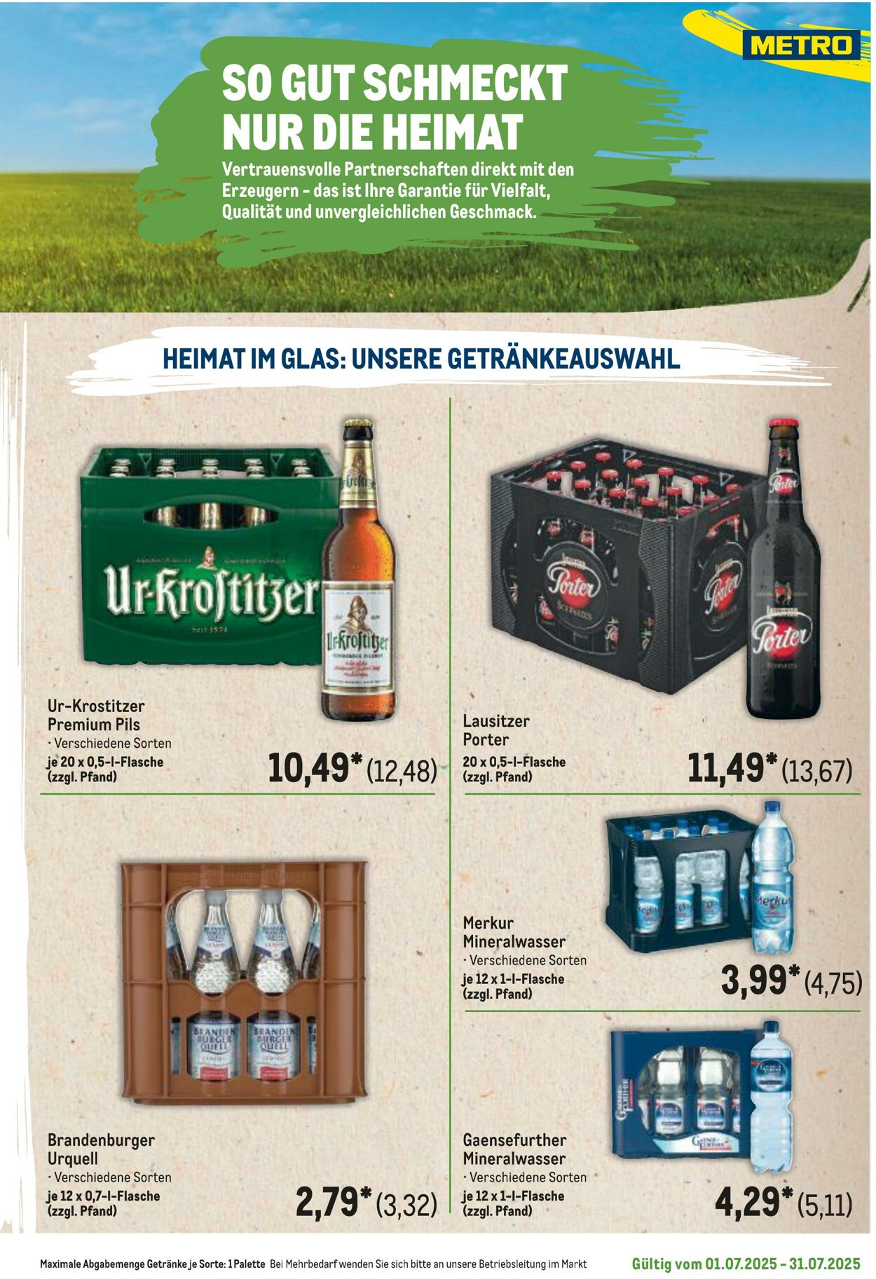 Prospekt Metro 01.07.2025 - 15.07.2025