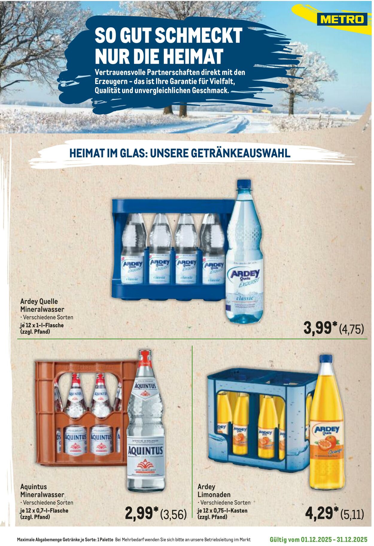 Prospekt Metro 10.12.2025 - 24.12.2025