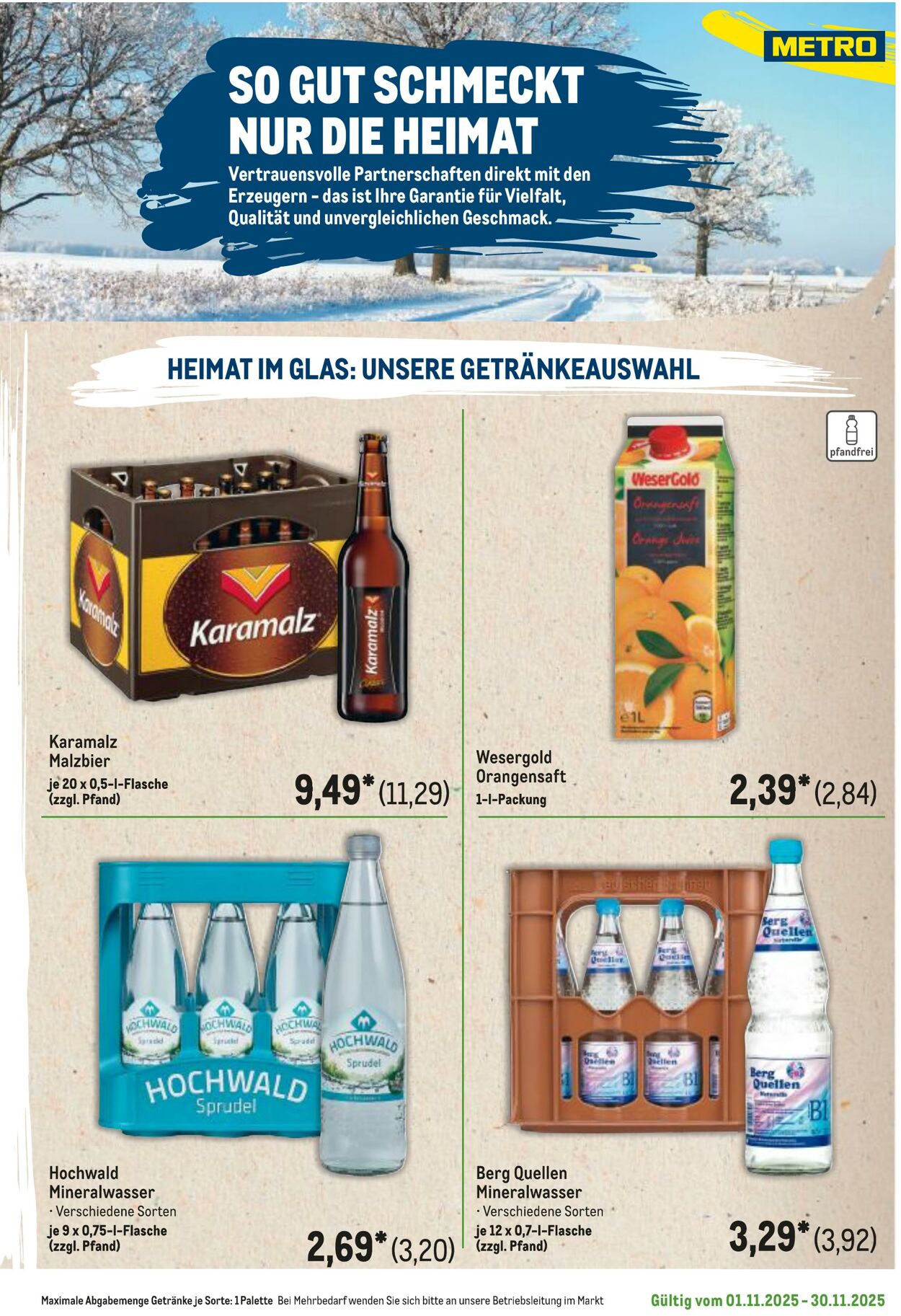 Prospekt Metro 02.11.2025 - 16.11.2025