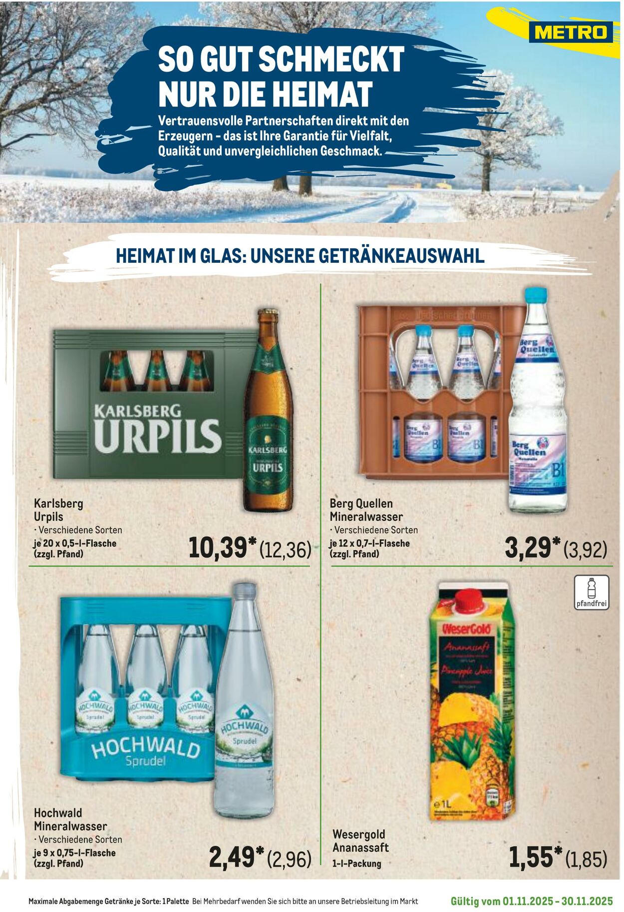 Prospekt Metro 02.11.2025 - 16.11.2025