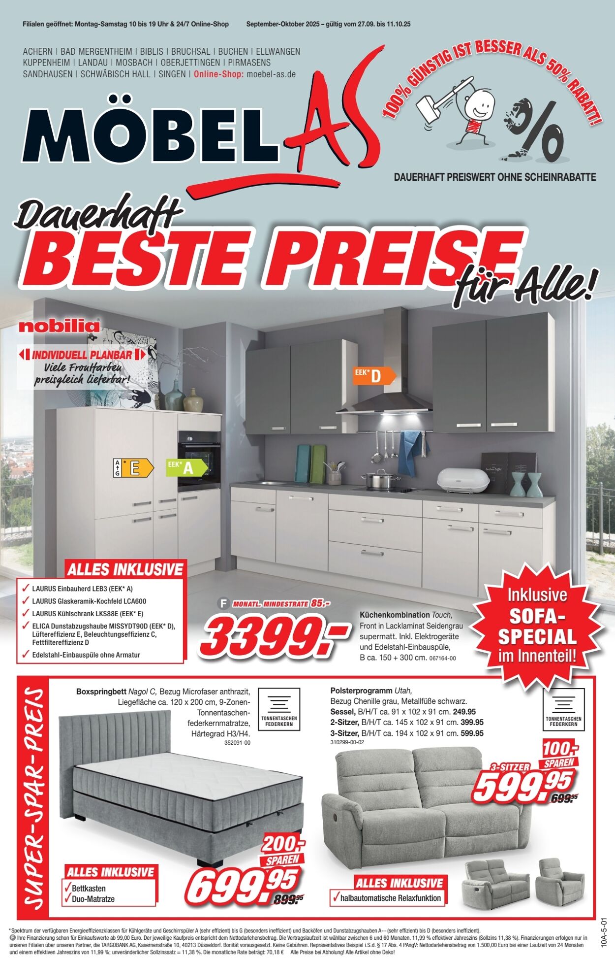 Prospekt Möbel AS 27.09.2025 - 11.10.2025