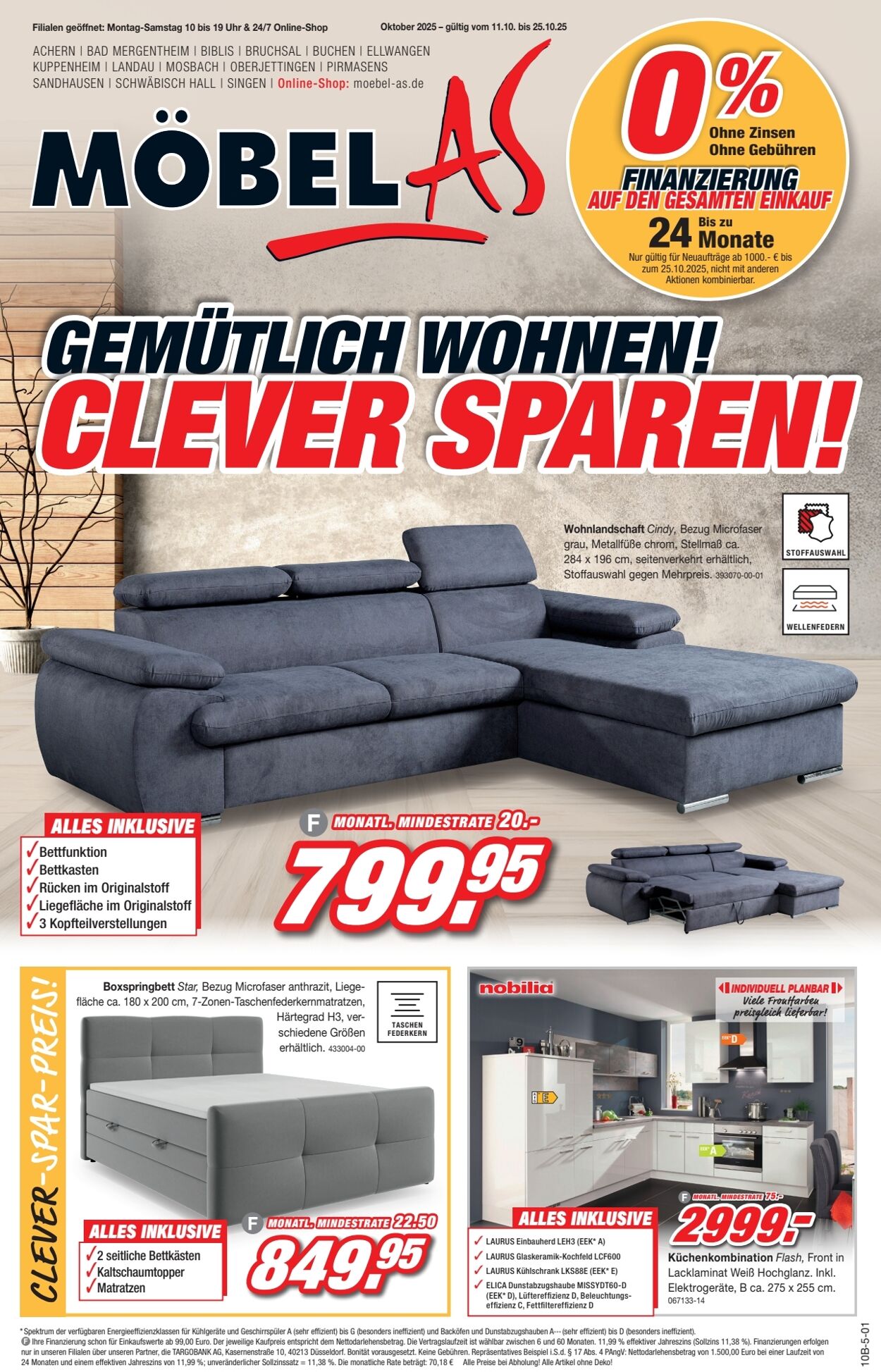 Prospekt Möbel AS 11.10.2025 - 25.10.2025