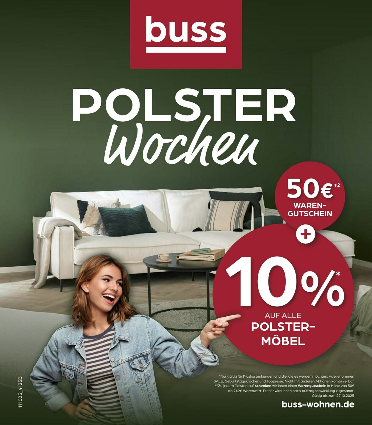Prospekt Möbel Buss 10.10.2025 - 27.10.2025