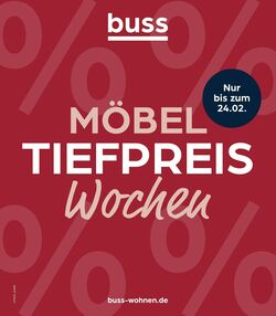 Prospekt Möbel Buss 28.10.2024 - 24.12.2024