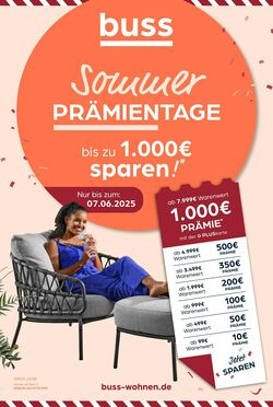 Prospekt Möbel Buss 30.05.2025 - 07.06.2025