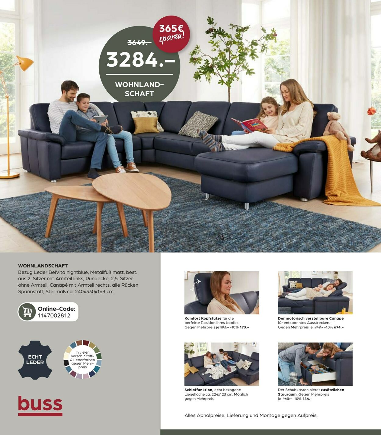 Prospekt Möbel Buss 13.09.2025 - 22.09.2025