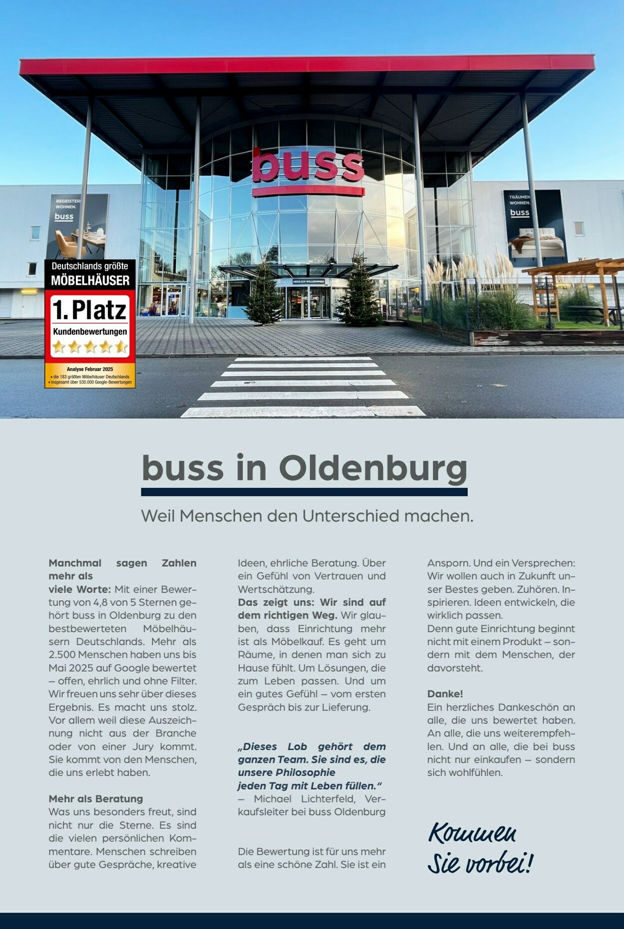 Prospekt Möbel Buss 30.10.2025 - 06.11.2025