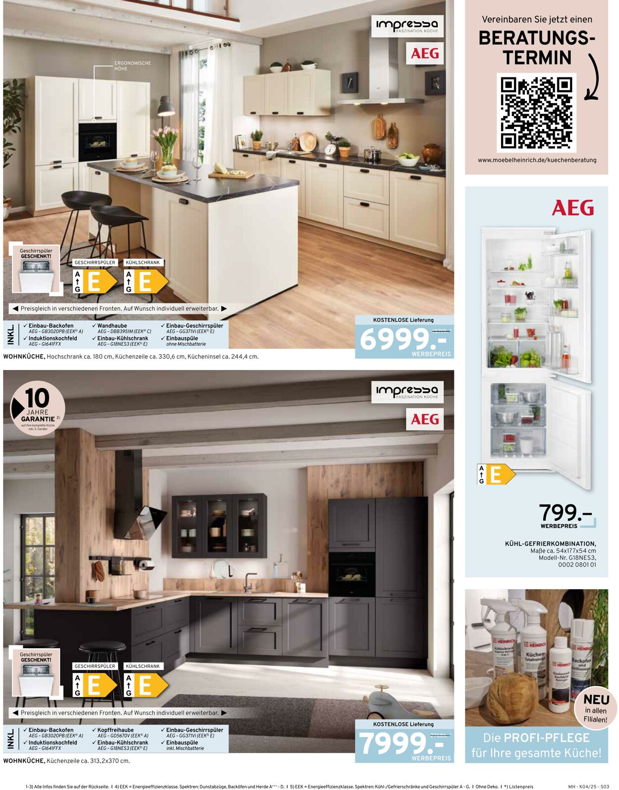 Prospekt Möbel Heinrich 02.07.2025 - 29.07.2025