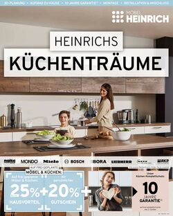 Prospekt Möbel Heinrich 02.07.2025 - 29.07.2025