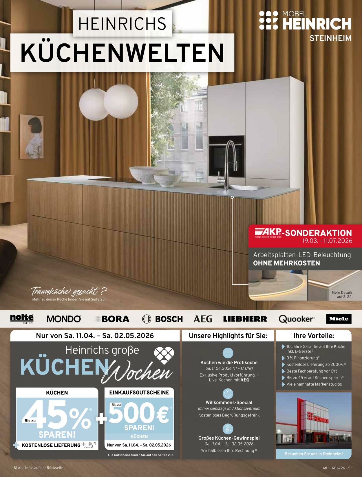 Prospekt Möbel Heinrich 08.04.2026 - 11.07.2026