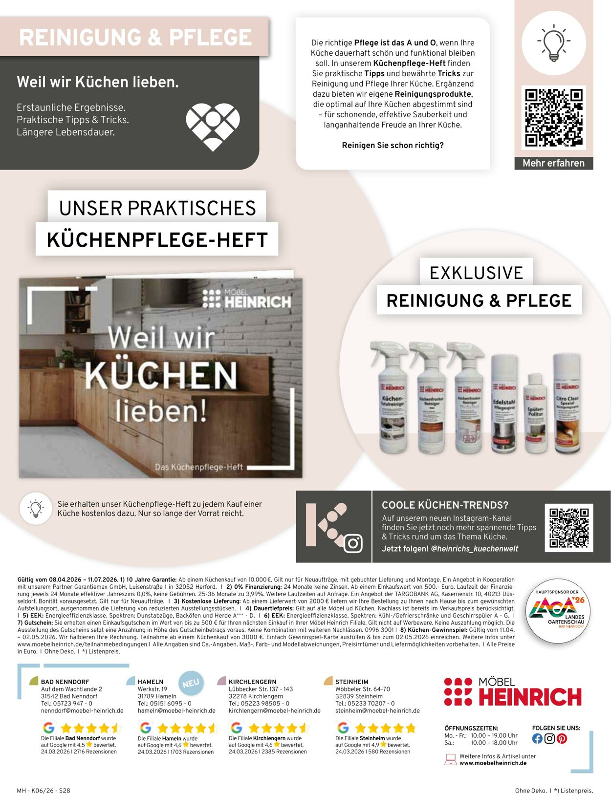 Prospekt Möbel Heinrich 08.04.2026 - 11.07.2026