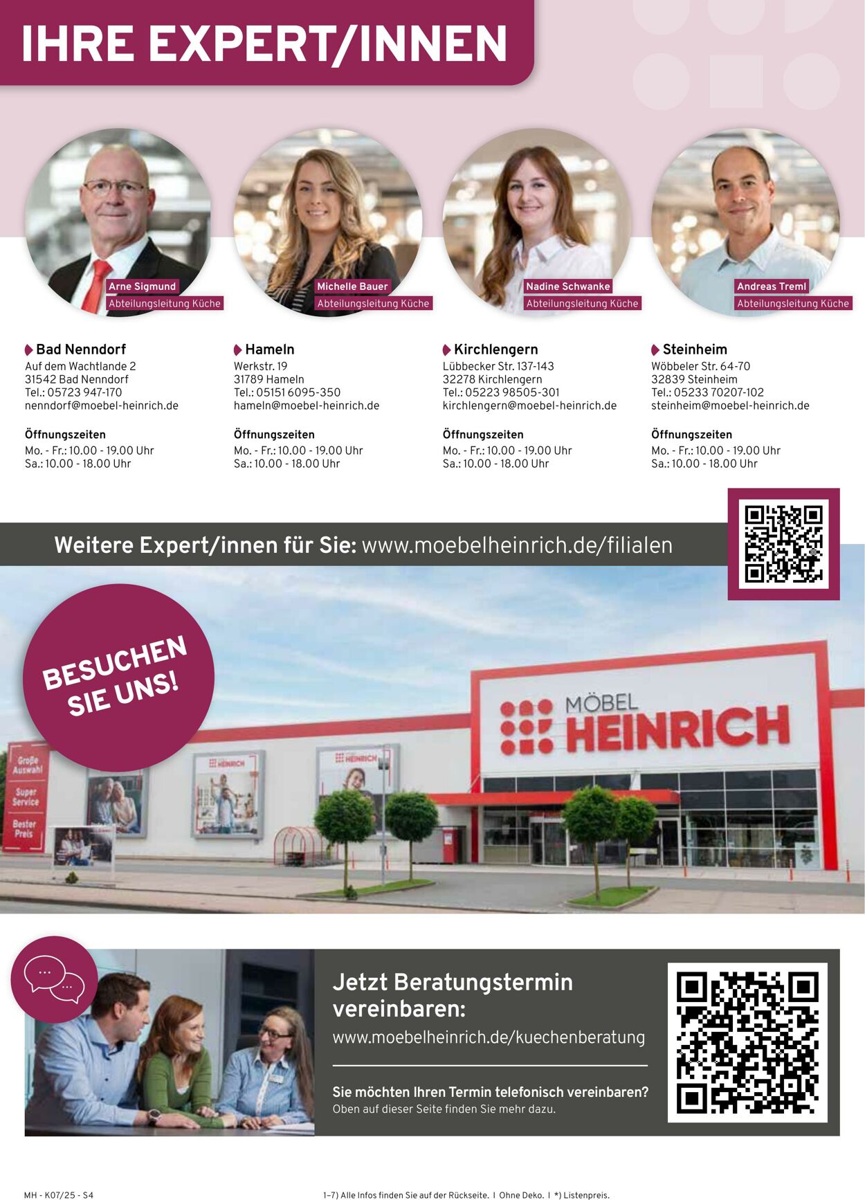 Prospekt Möbel Heinrich 15.09.2025 - 16.11.2025