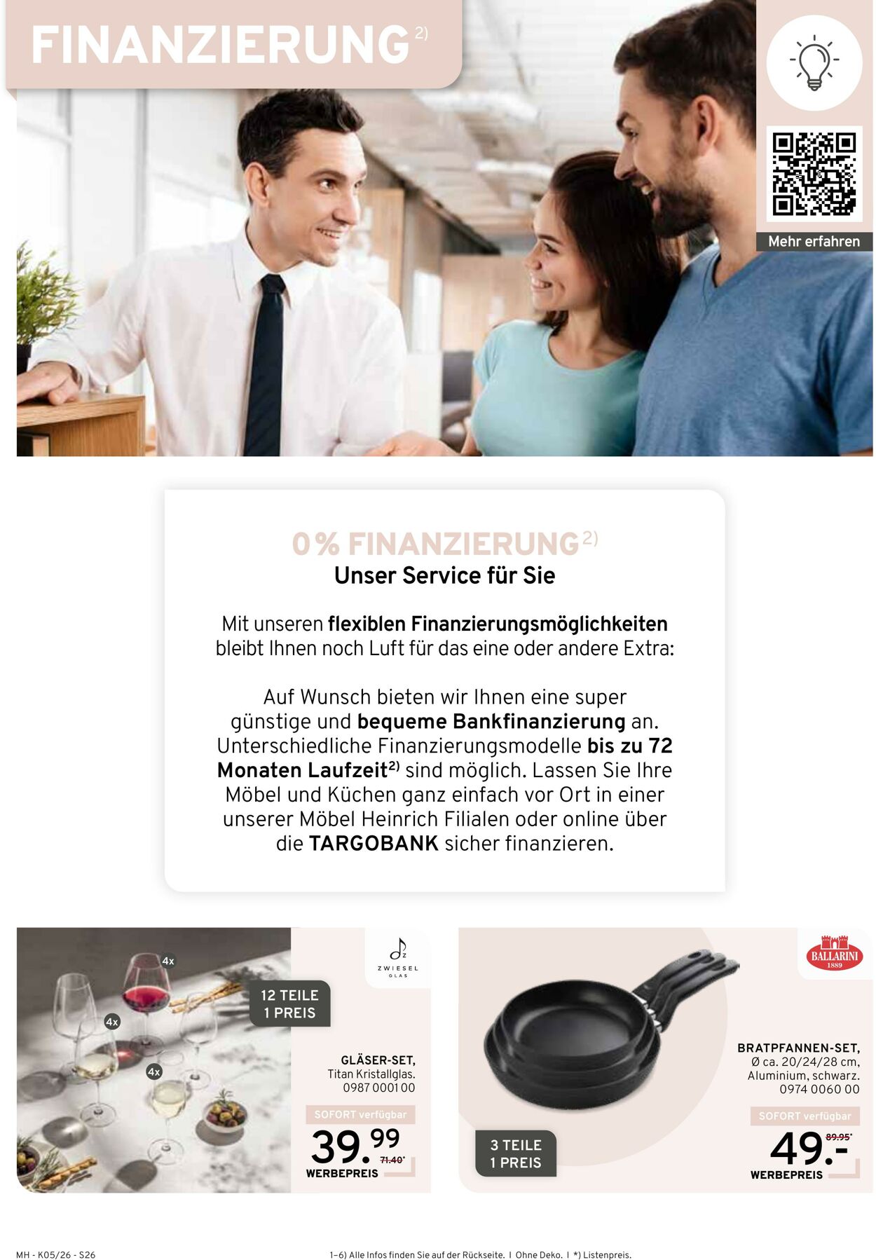 Prospekt Möbel Heinrich 19.03.2026 - 20.06.2026