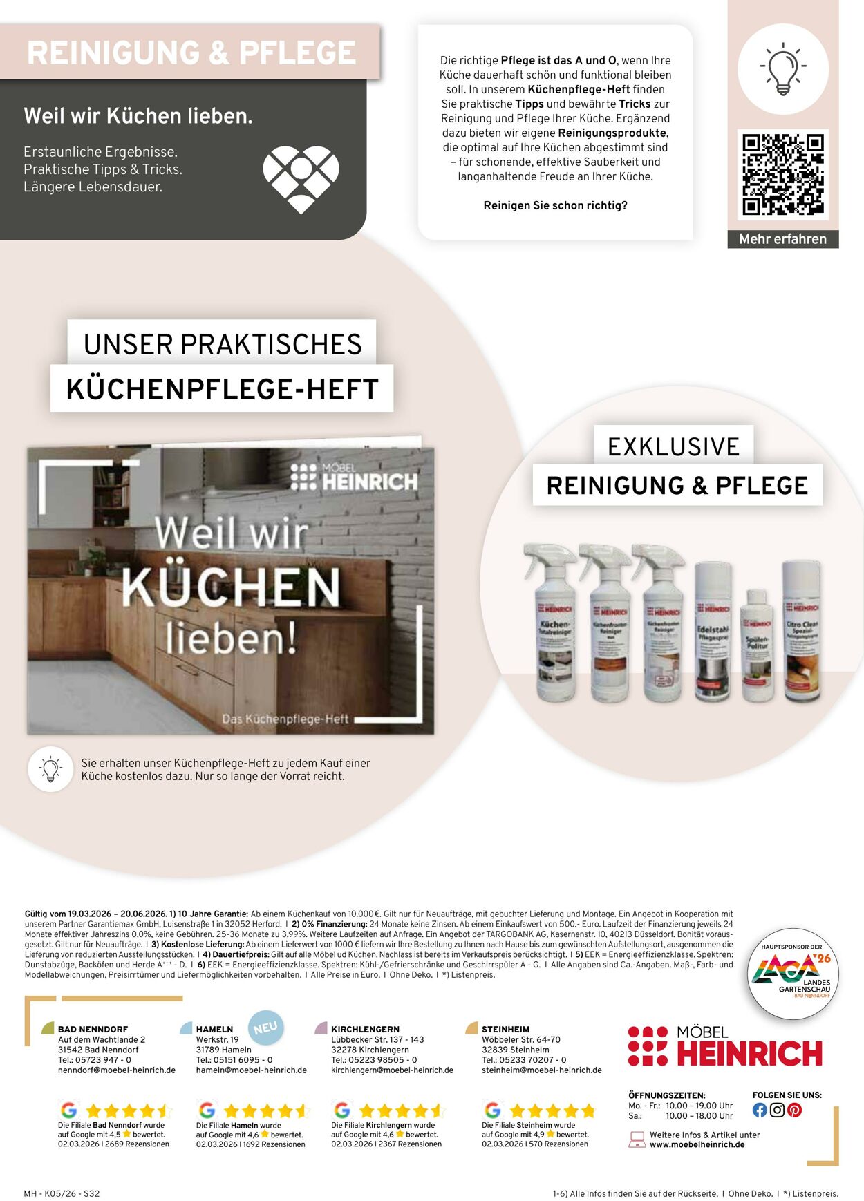 Prospekt Möbel Heinrich 19.03.2026 - 20.06.2026