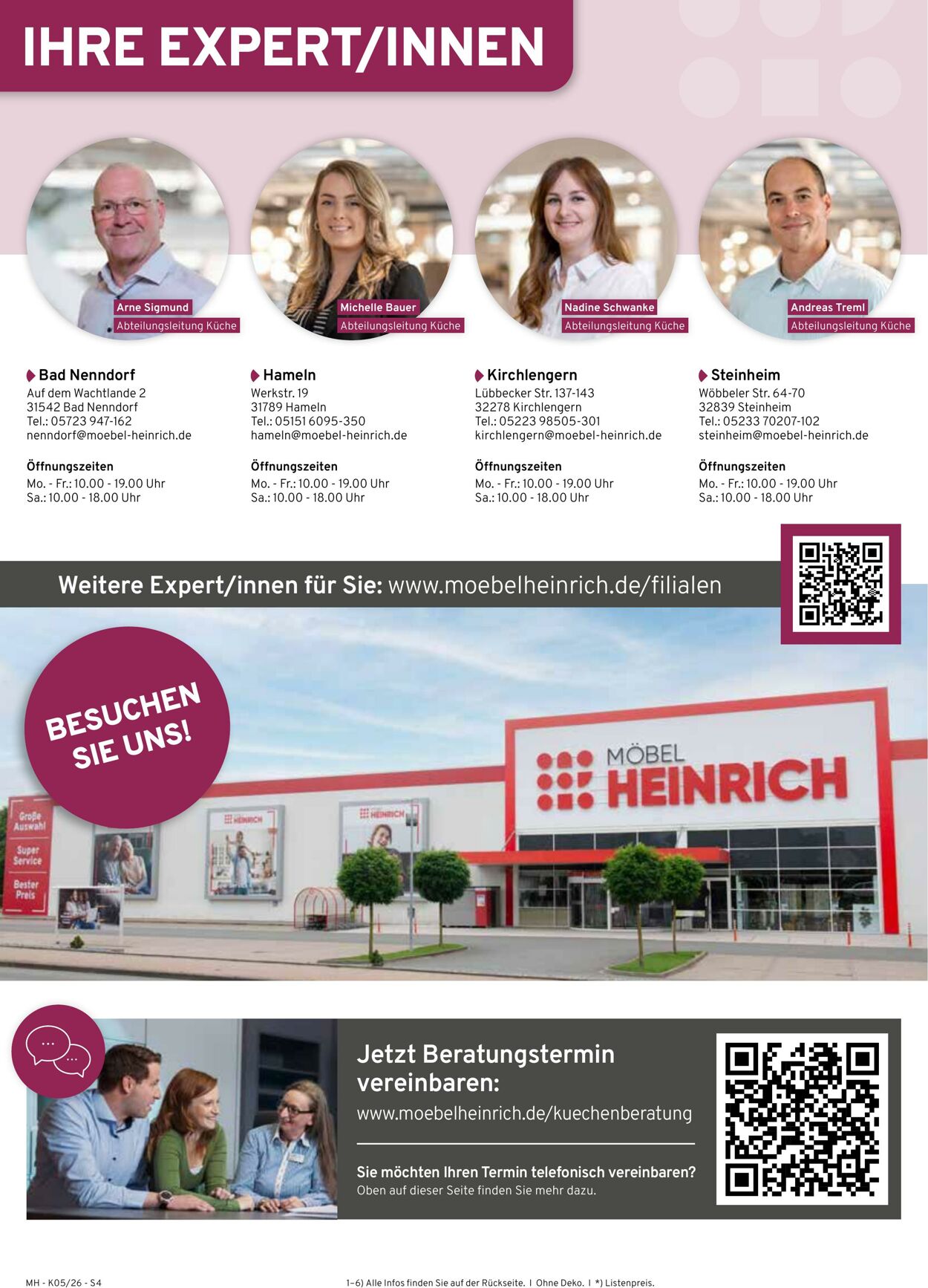 Prospekt Möbel Heinrich 19.03.2026 - 20.06.2026